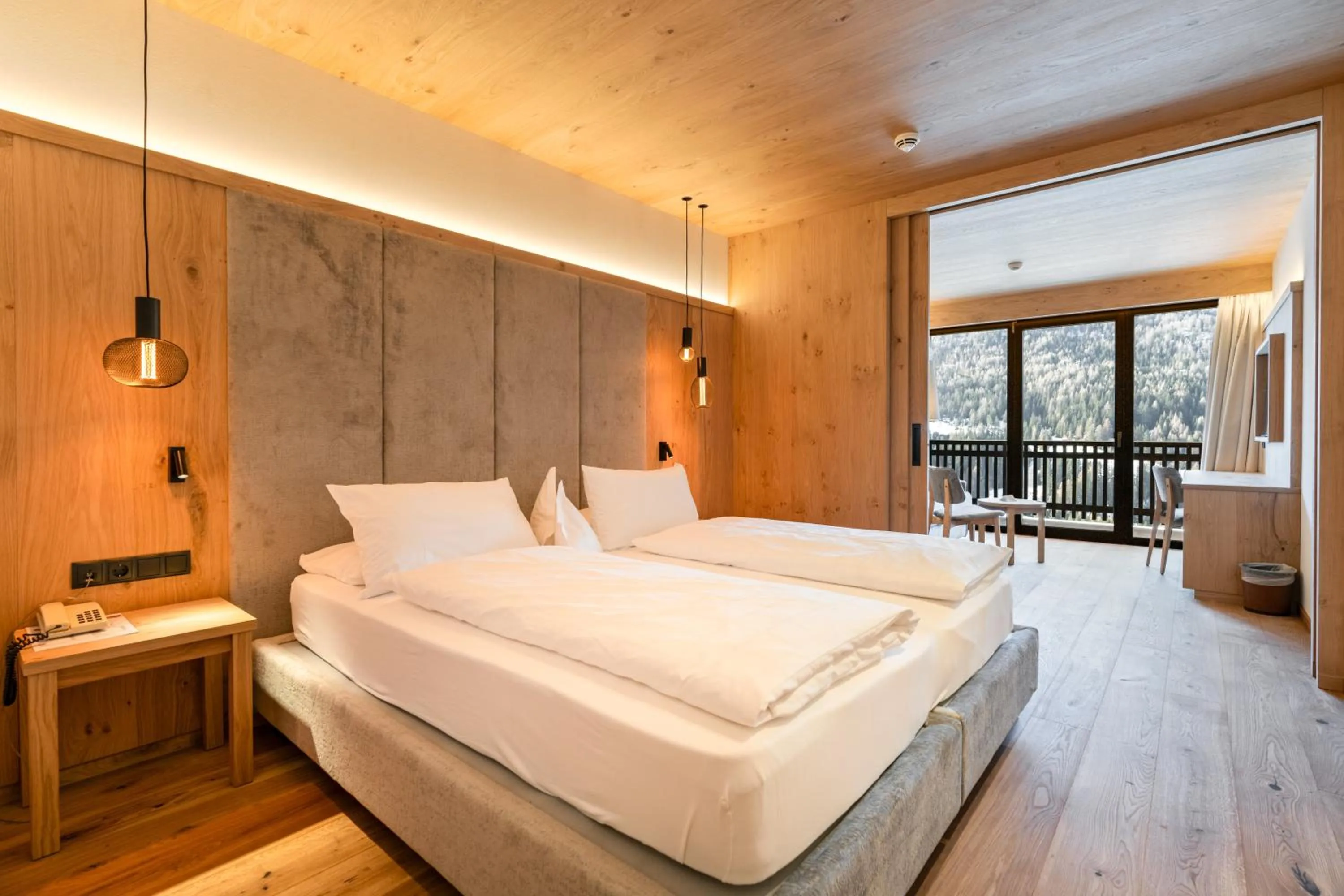 Bed in Sporthotel Panorama