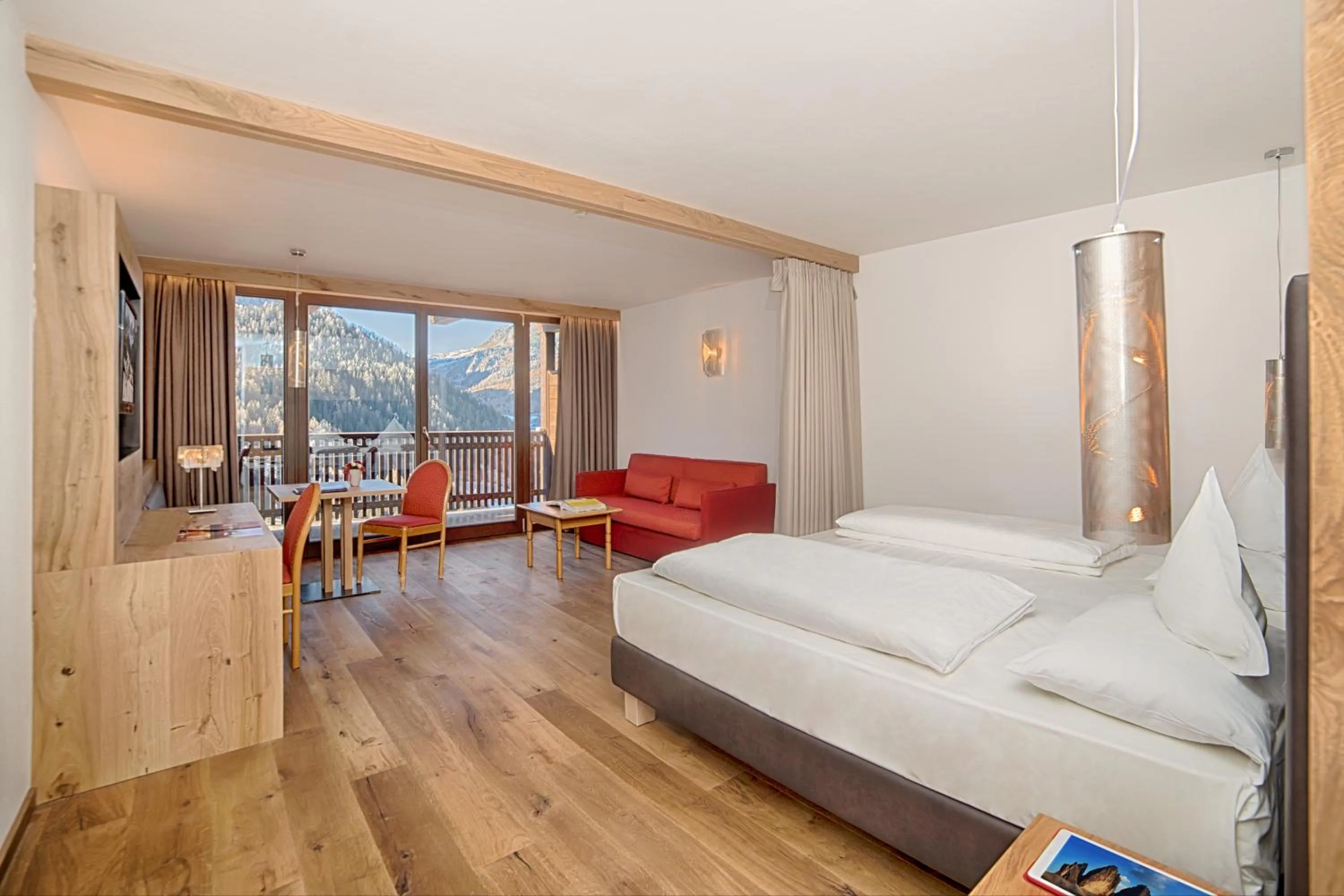 Bed in Sporthotel Panorama