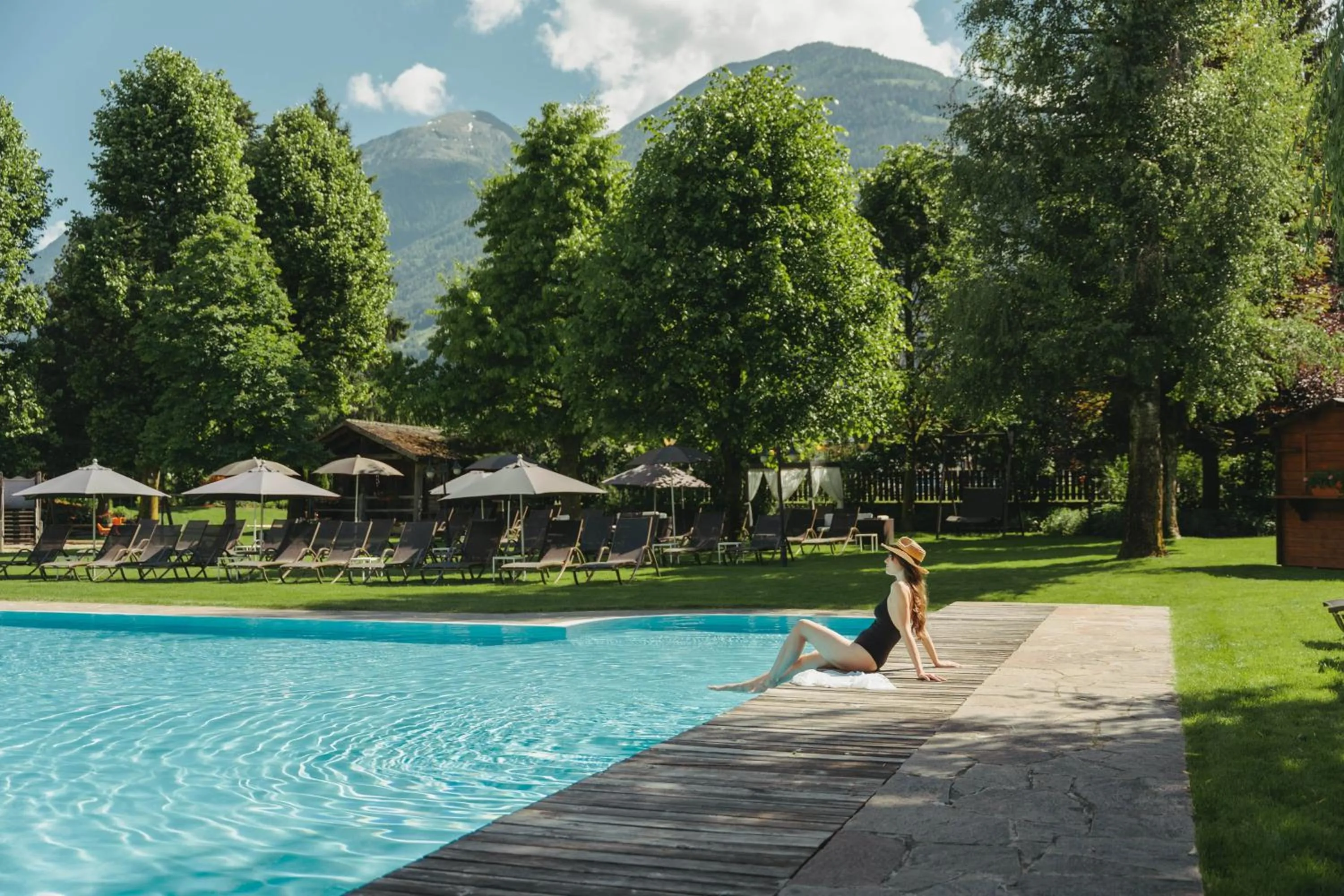 Swimming pool in Ferien & Wellnesshotel Windschar
