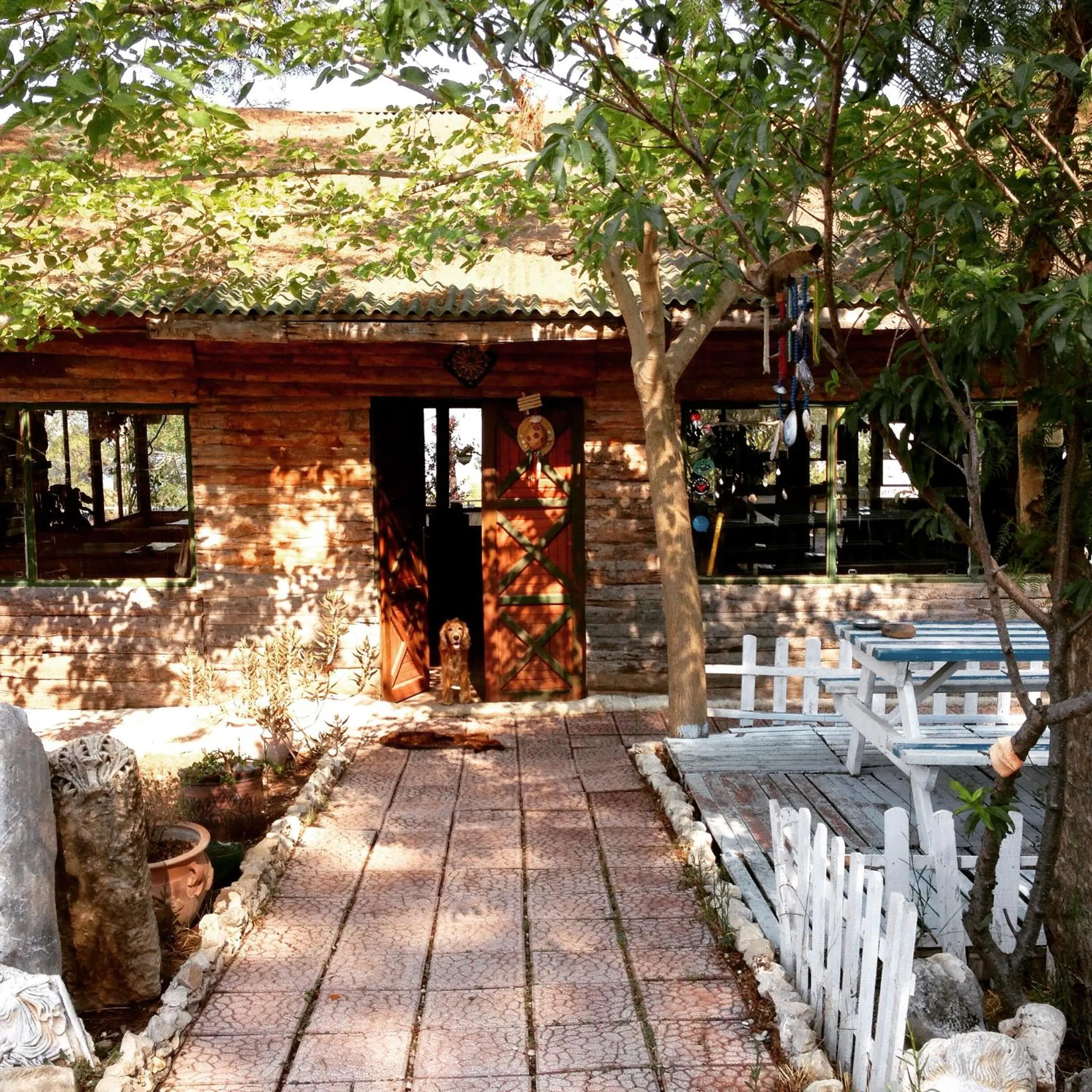 Facade/entrance in HavaSuPark Bungalows
