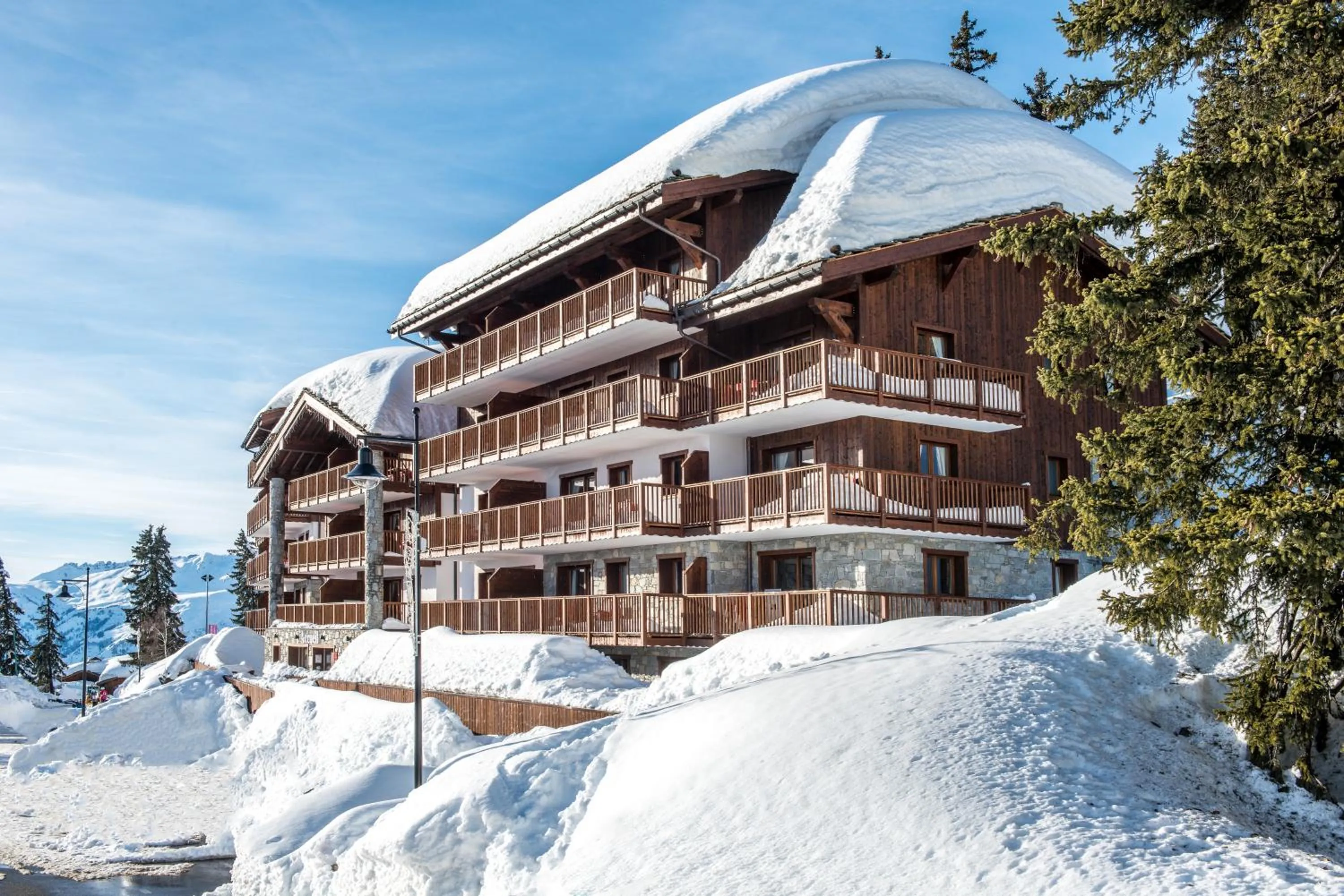 Property building in CGH Résidences & Spas Chalet Les Marmottons