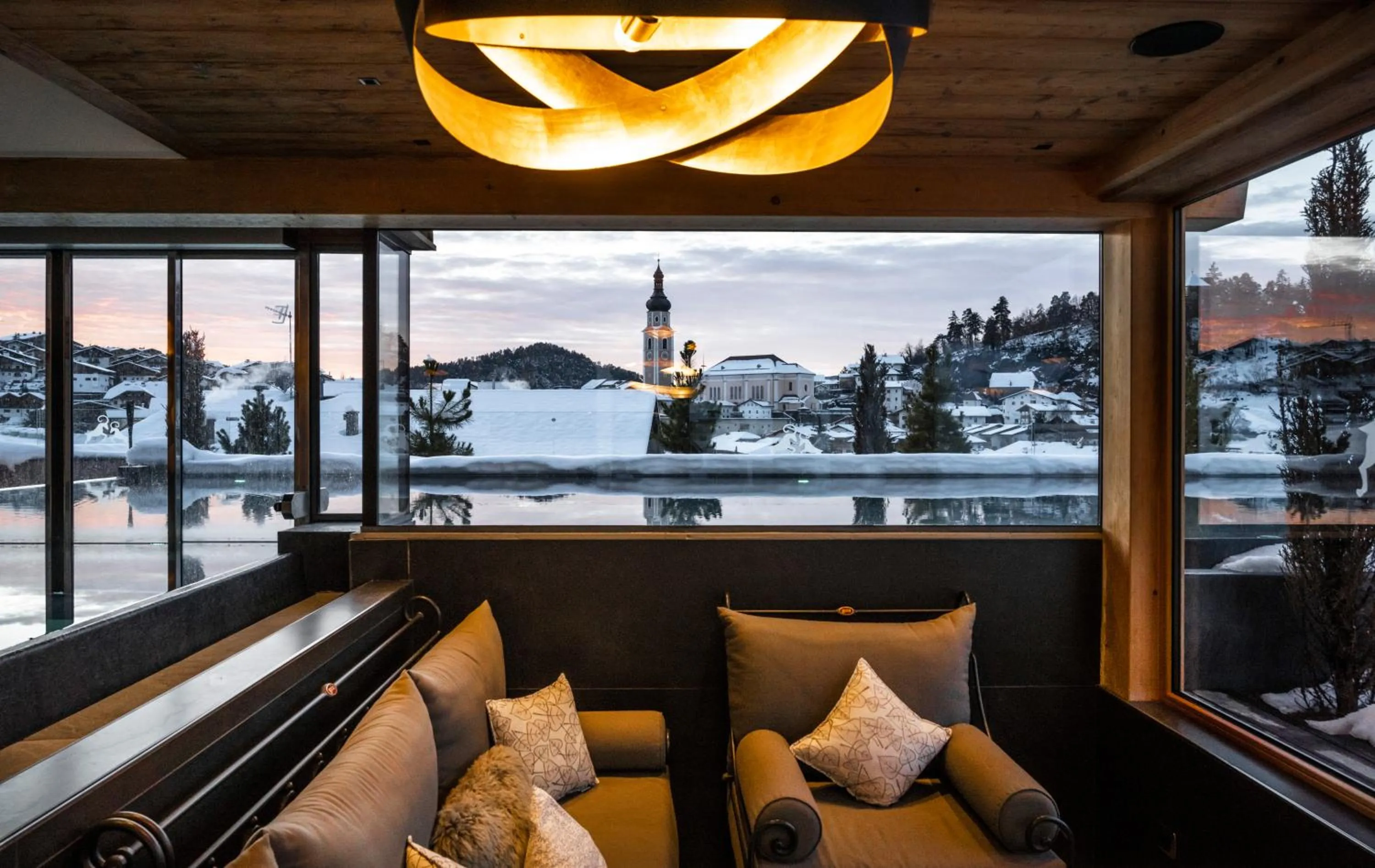 View (from property/room) in ABINEA Dolomiti Romantic SPA