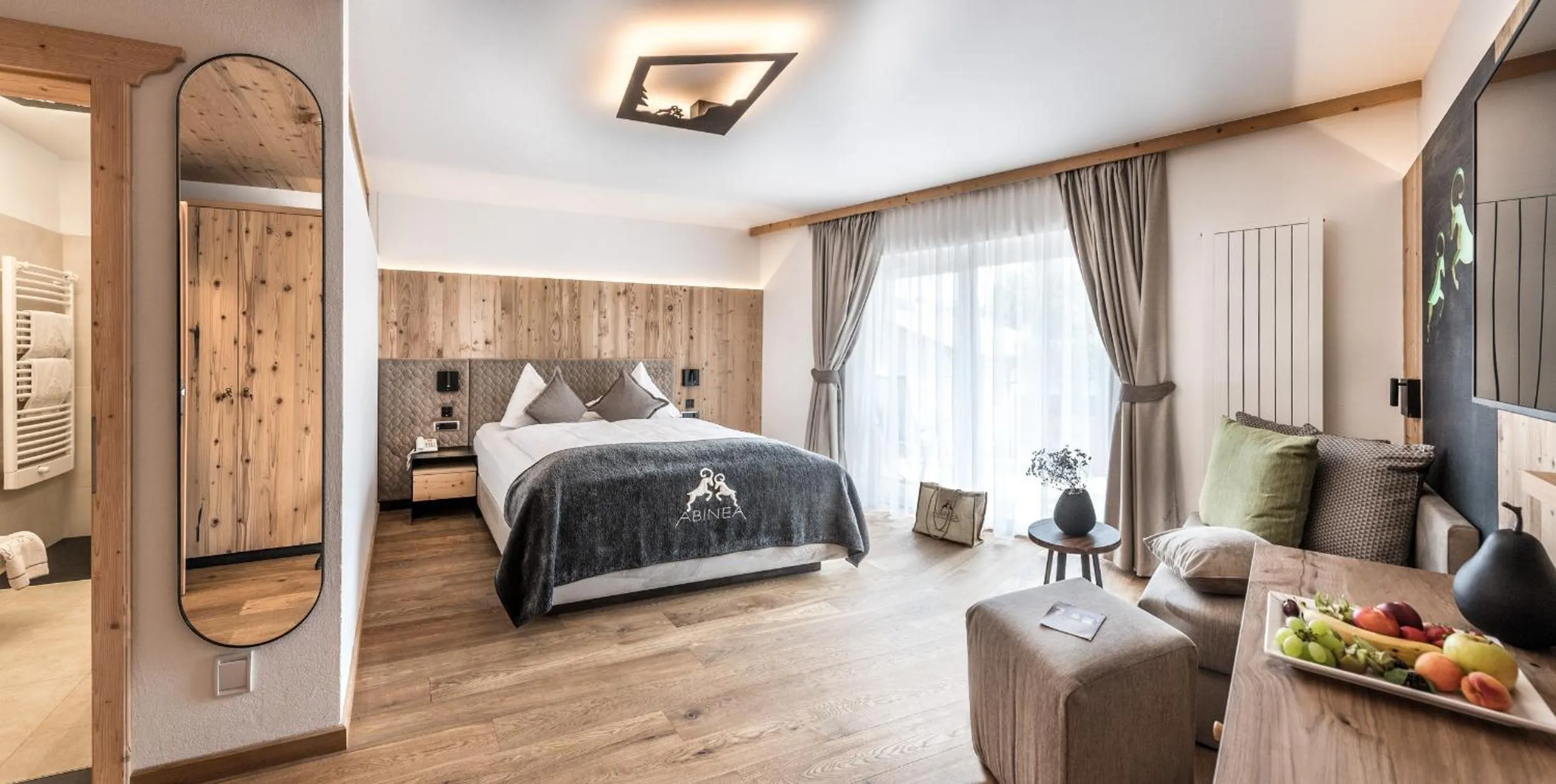 Bedroom, Bed in ABINEA Dolomiti Romantic SPA