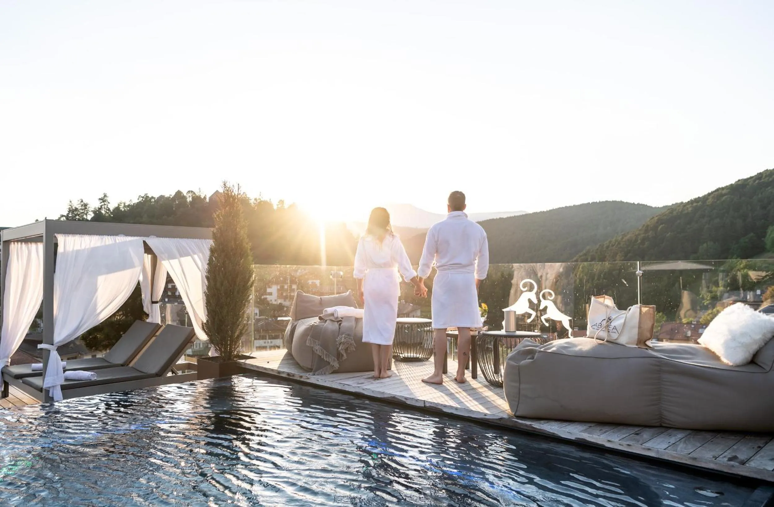 Swimming pool in ABINEA Dolomiti Romantic SPA