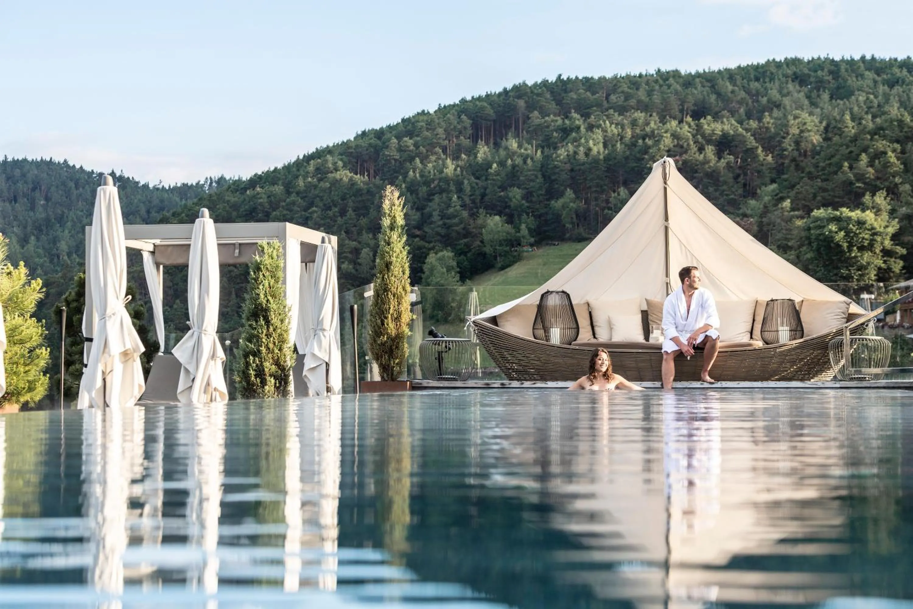 Swimming pool in ABINEA Dolomiti Romantic SPA