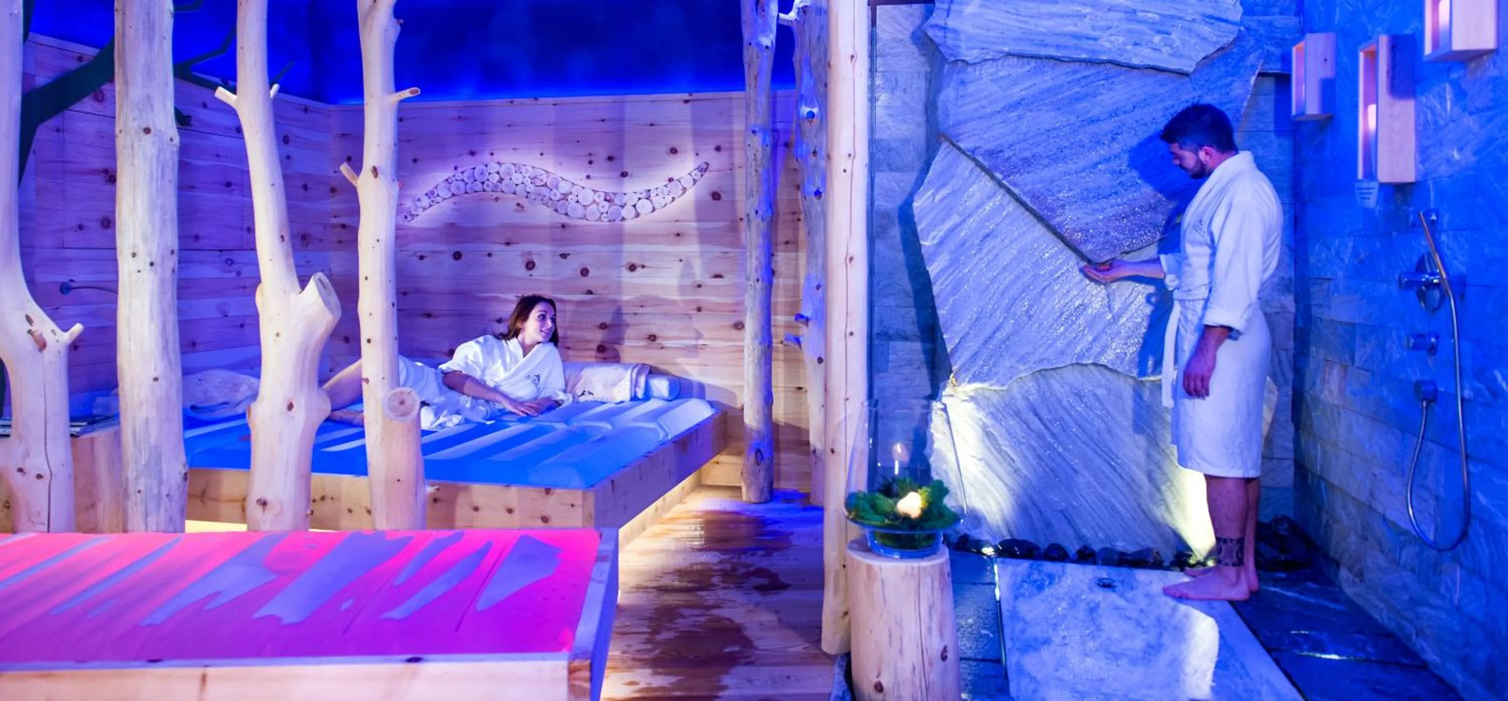 Spa and wellness centre/facilities in ABINEA Dolomiti Romantic SPA