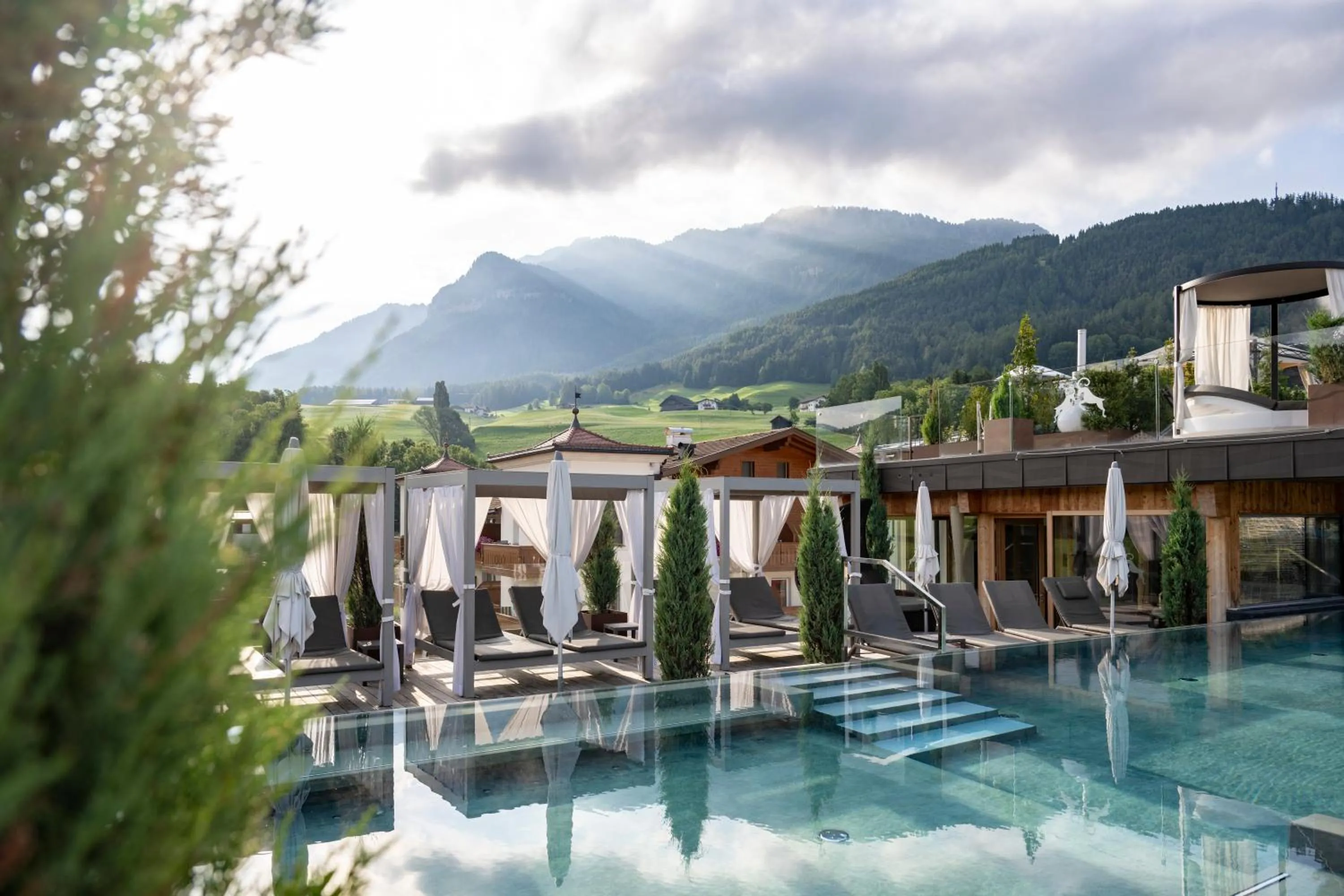 Pool view in ABINEA Dolomiti Romantic SPA