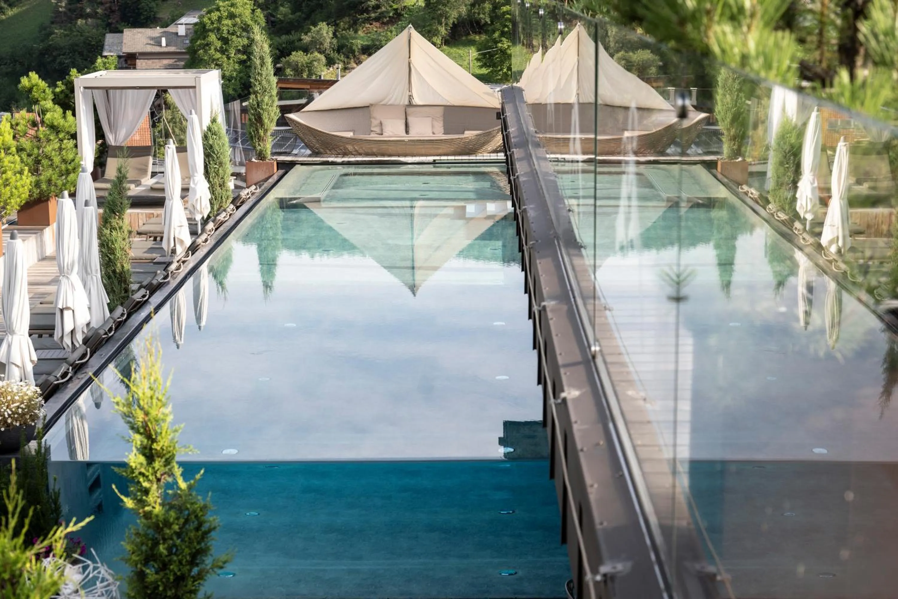 Swimming pool in ABINEA Dolomiti Romantic SPA
