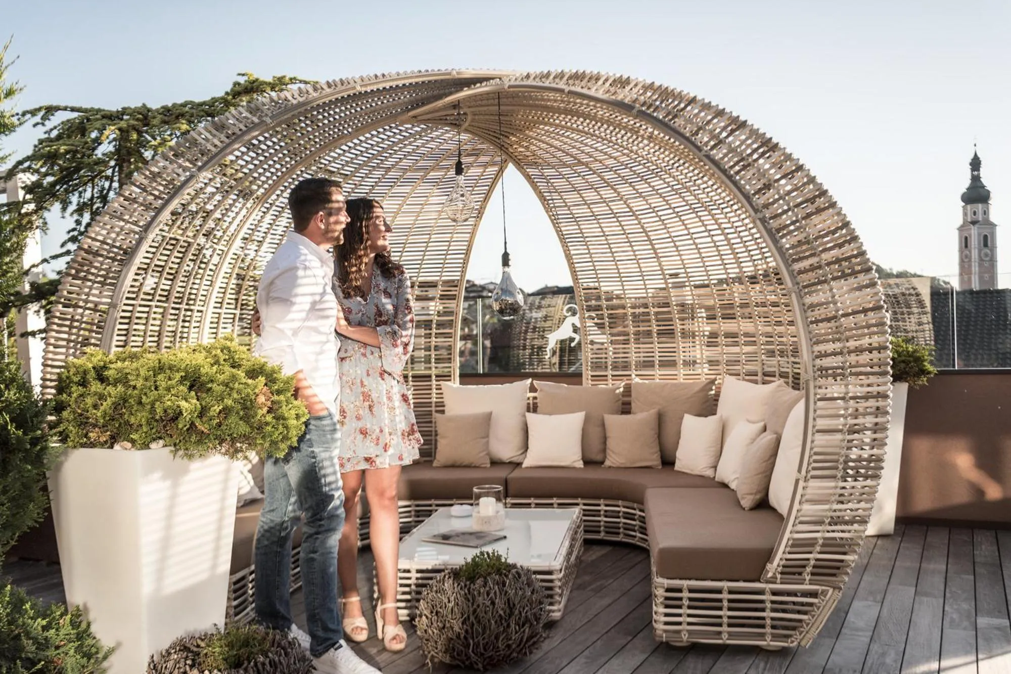 Pool view in ABINEA Dolomiti Romantic SPA