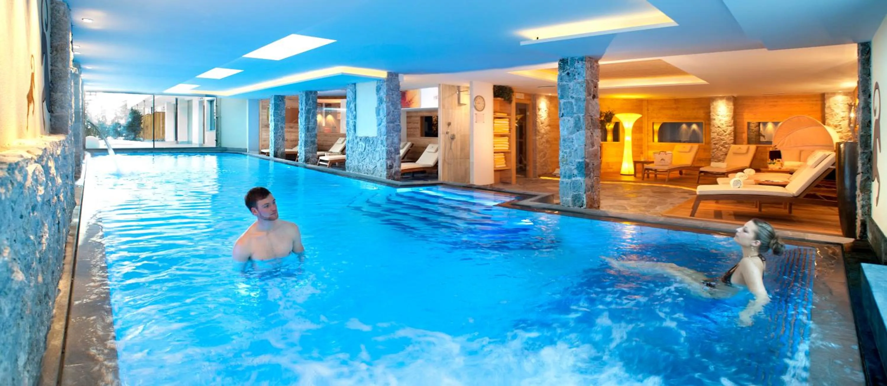 Swimming pool in ABINEA Dolomiti Romantic SPA