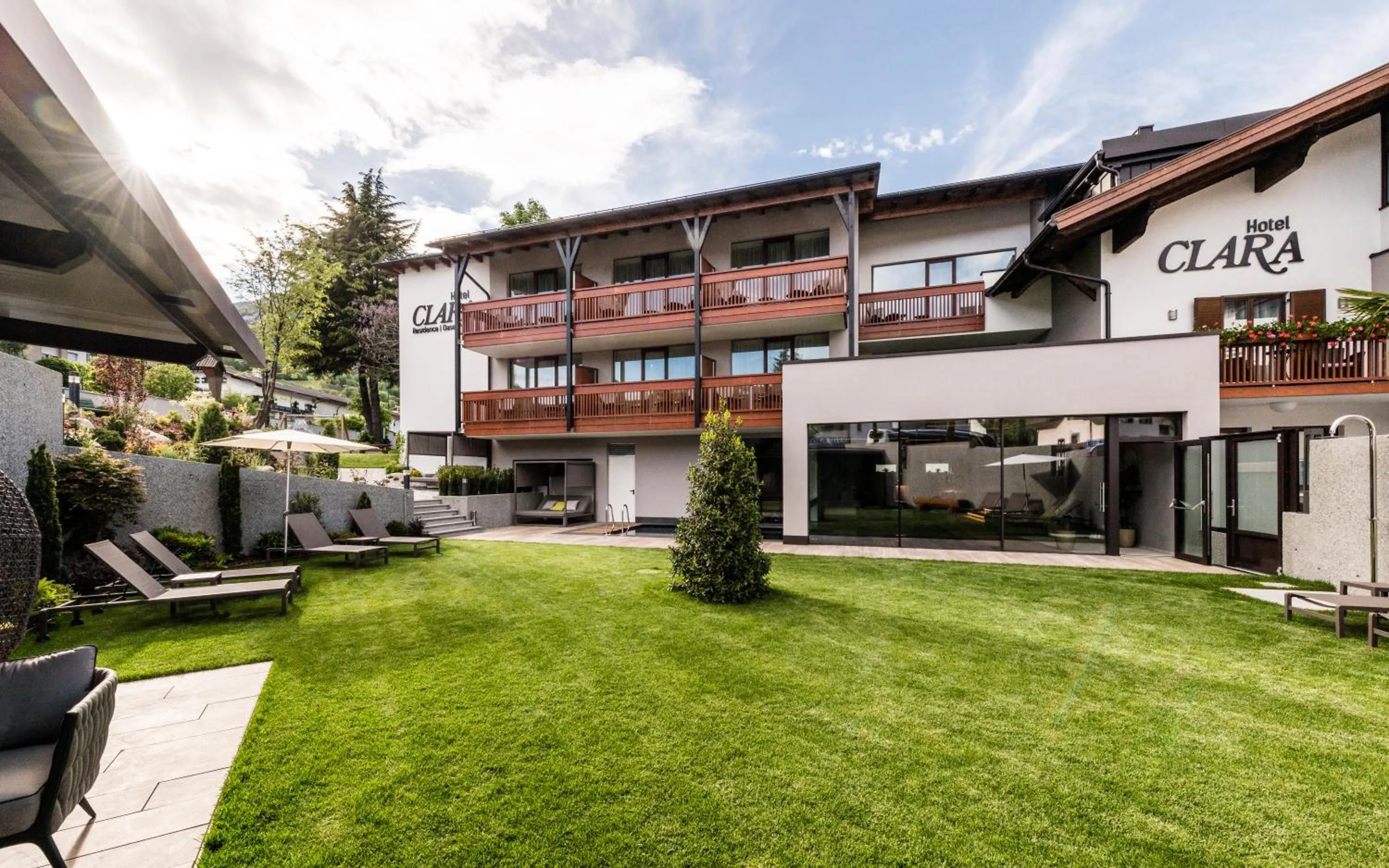 Garden in Hotel Clara