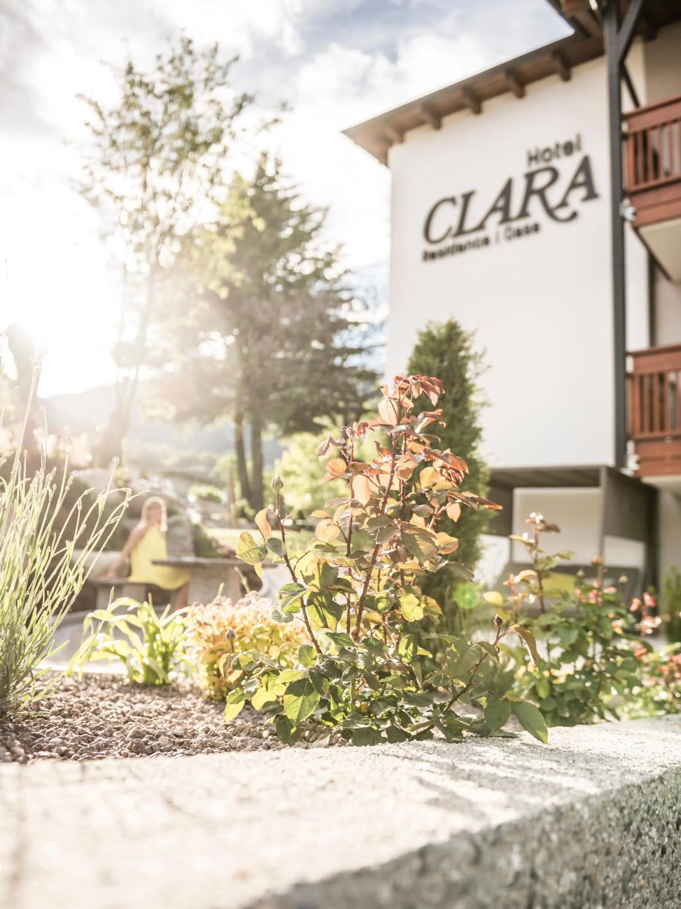 Property building in Hotel Clara