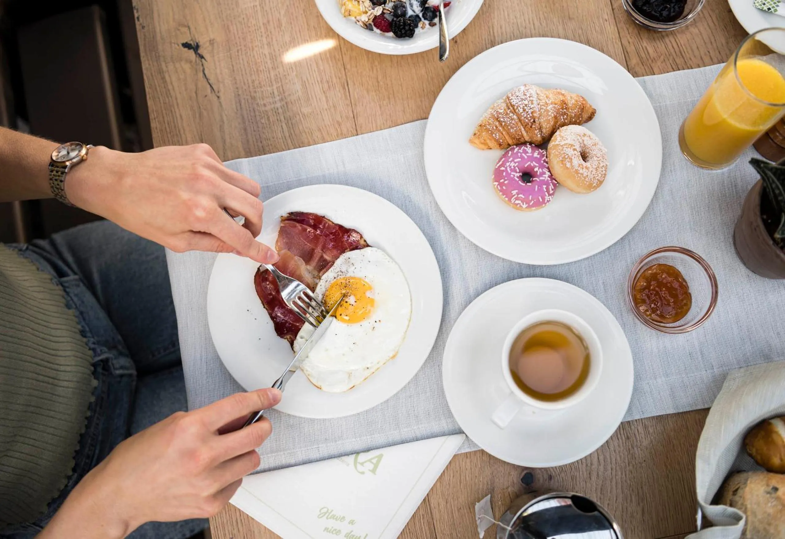 Breakfast in Hotel Clara