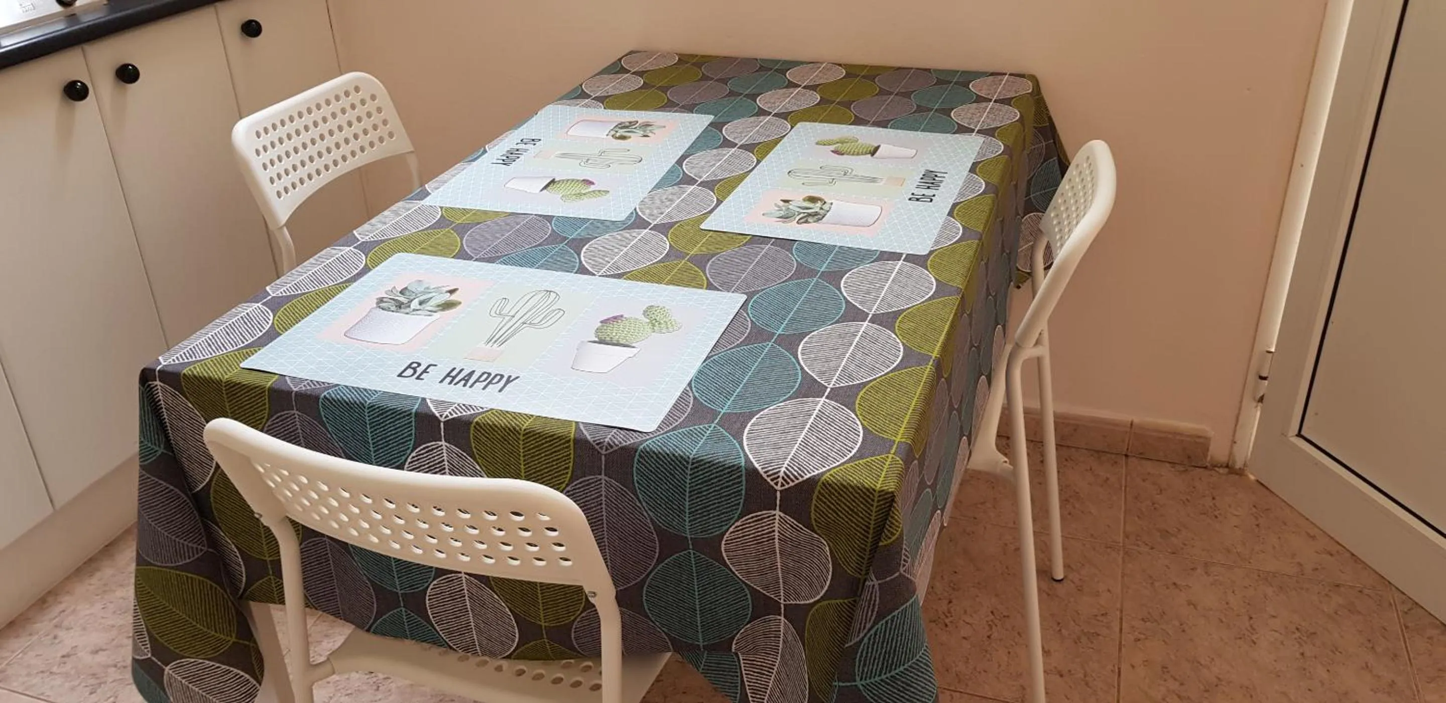 Dining area, Bed in Viviendas XXIII