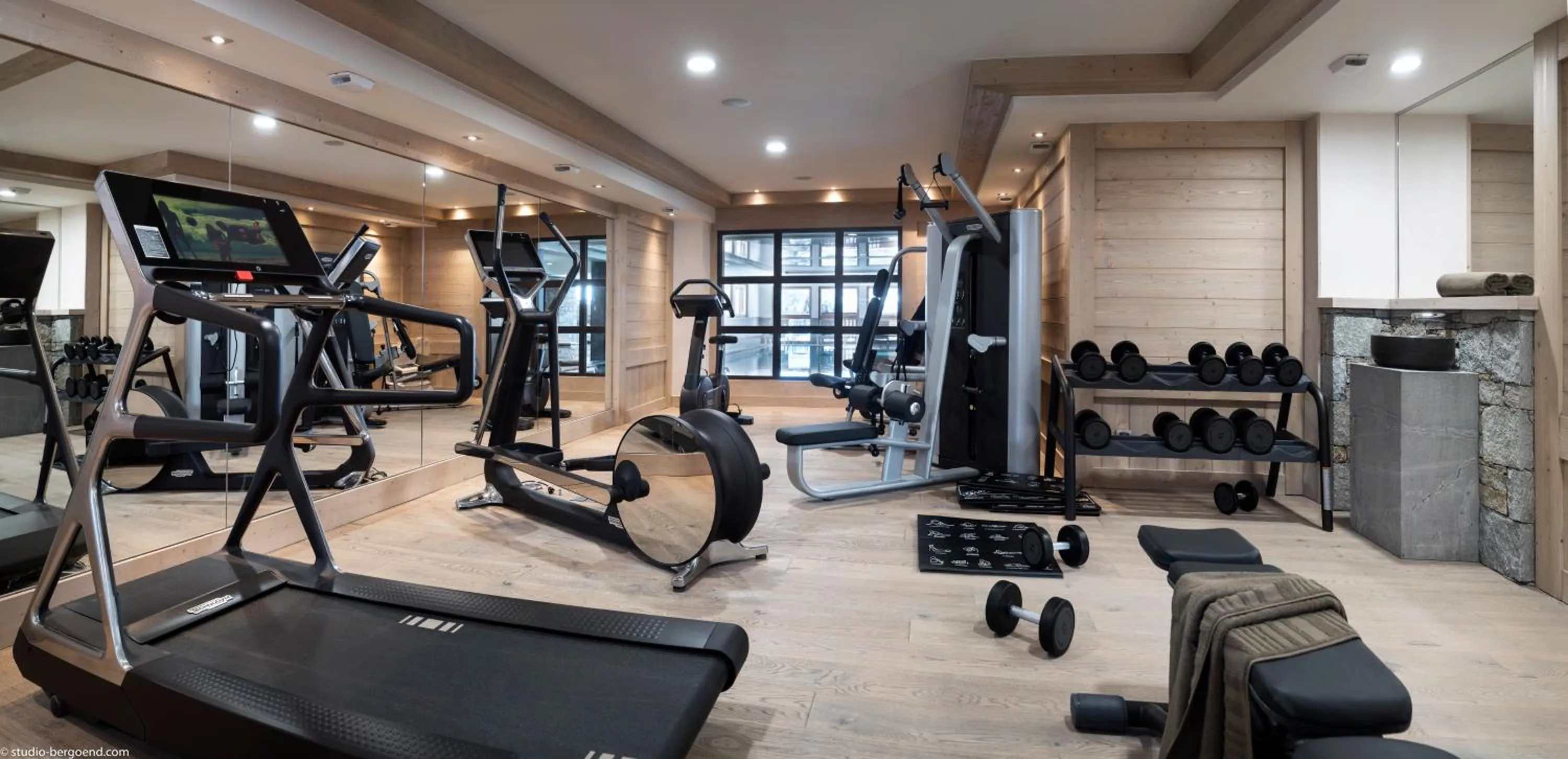 Fitness centre/facilities in MGM Hôtels & Résidences - Résidence Le Roc Des Tours
