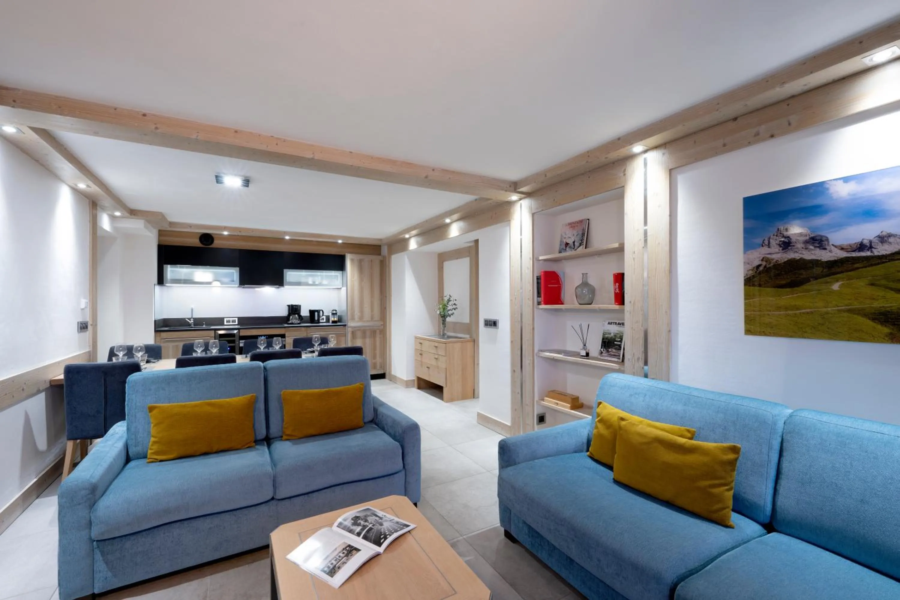 Living room in MGM Hôtels & Résidences - Résidence Le Roc Des Tours