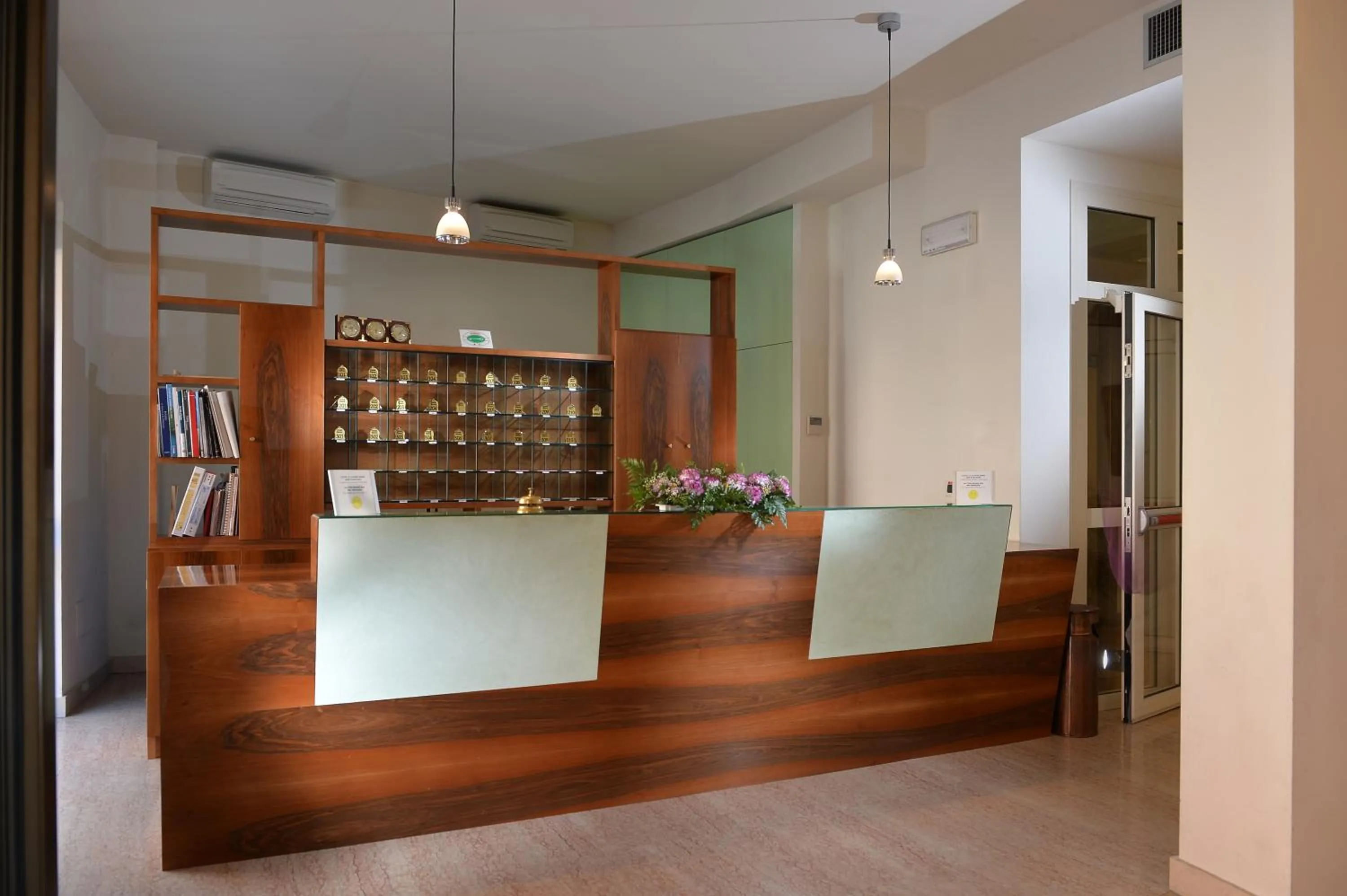 Lobby or reception in Hotel Siena