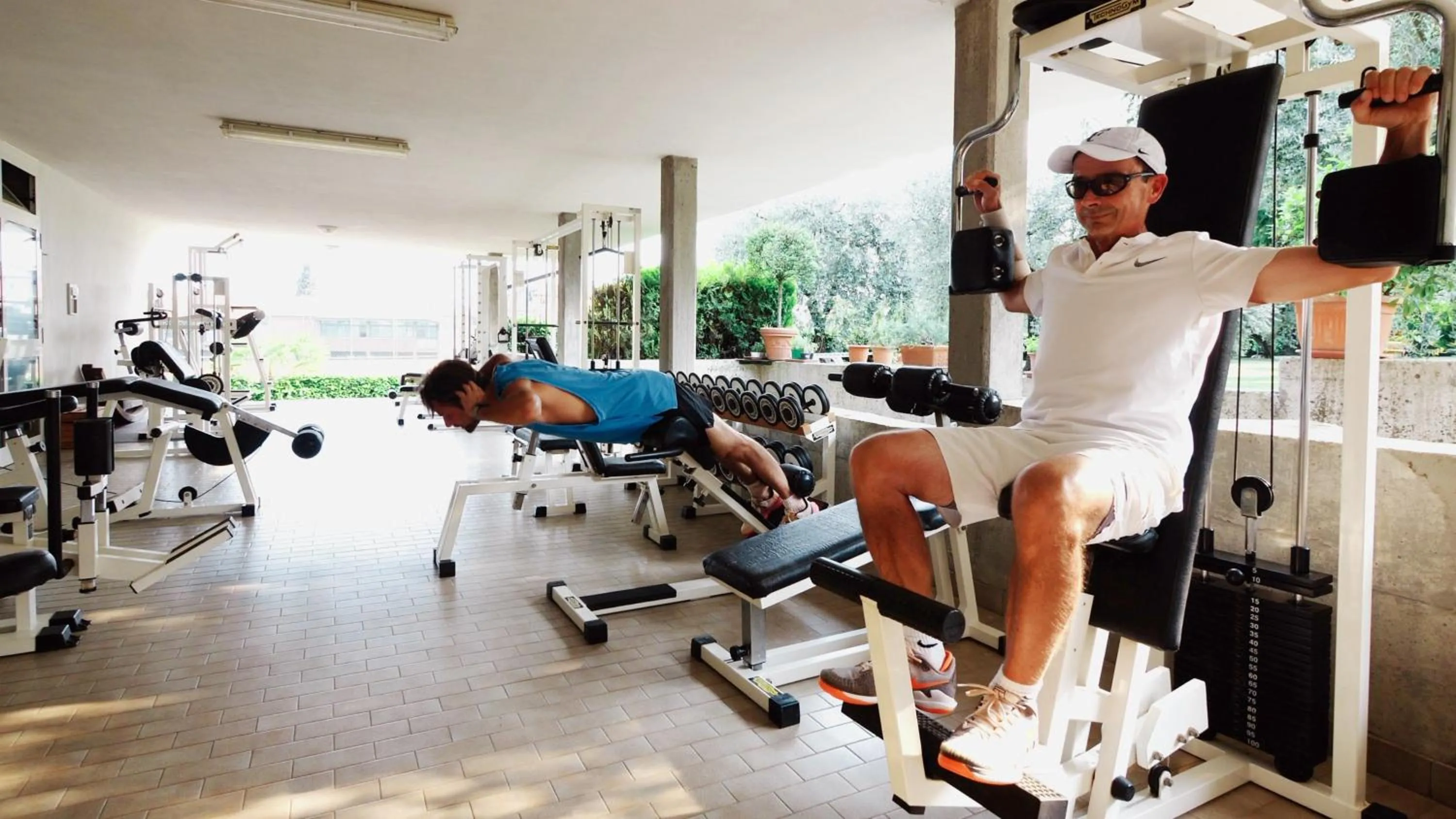 Fitness centre/facilities in Hotel Garden