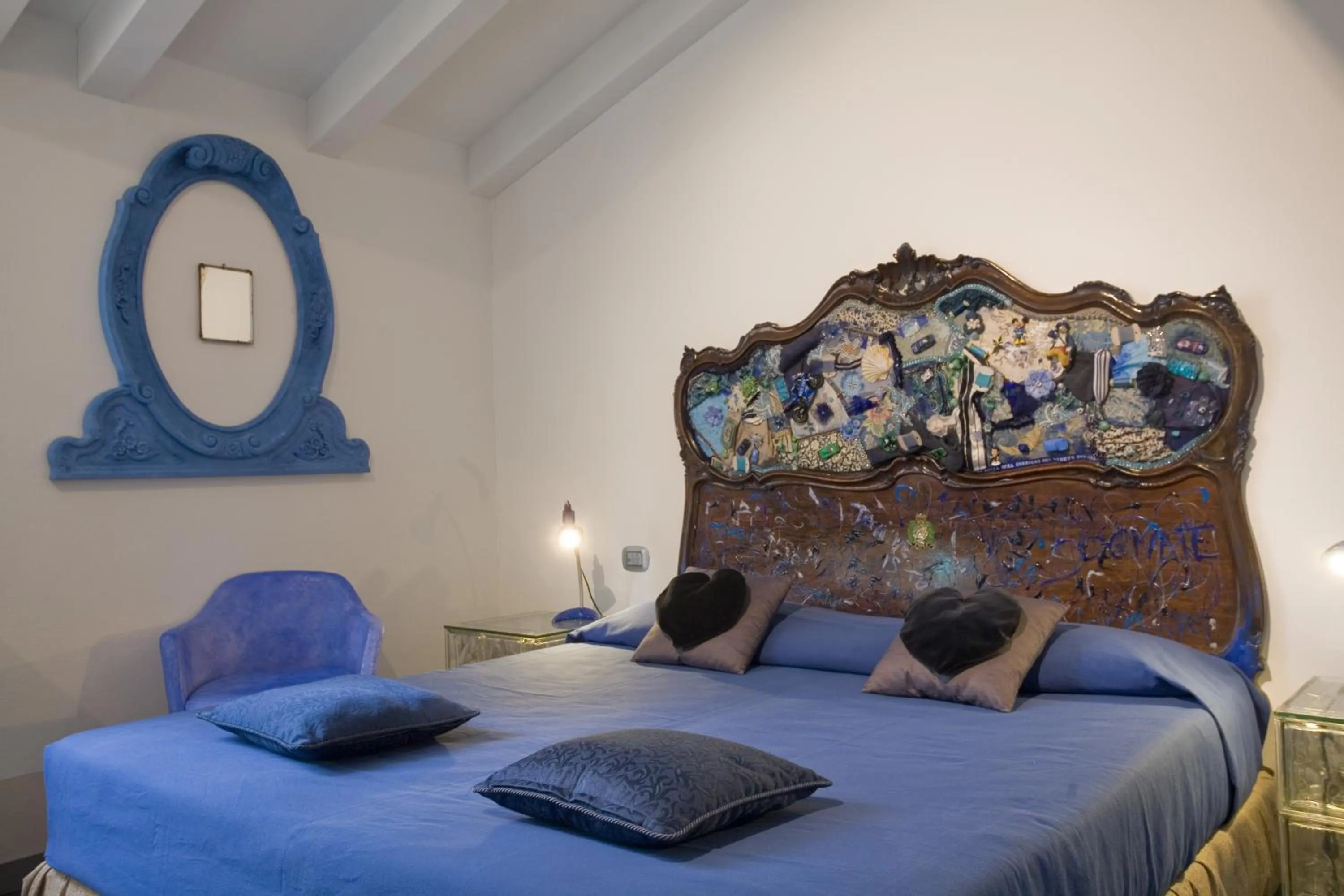 Bedroom, Bed in Art Hotel Al Fagiano