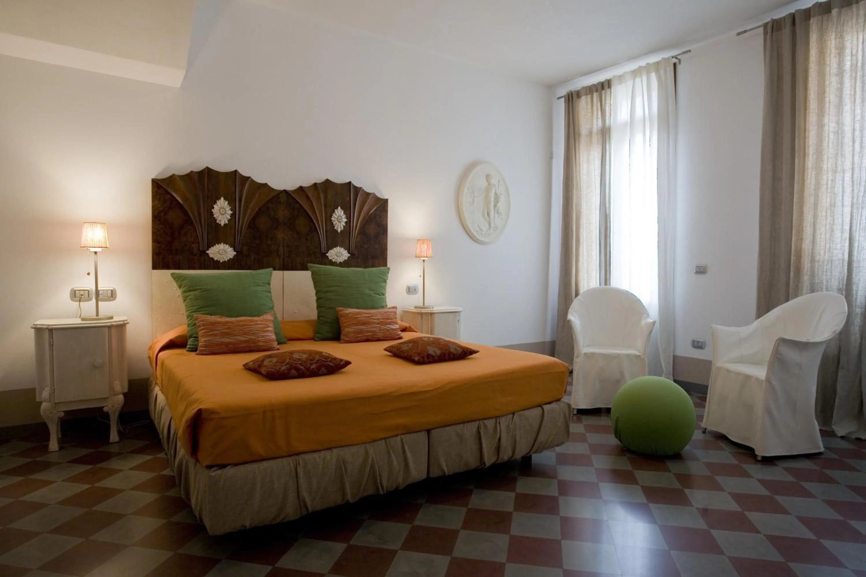 Bedroom, Bed in Art Hotel Al Fagiano