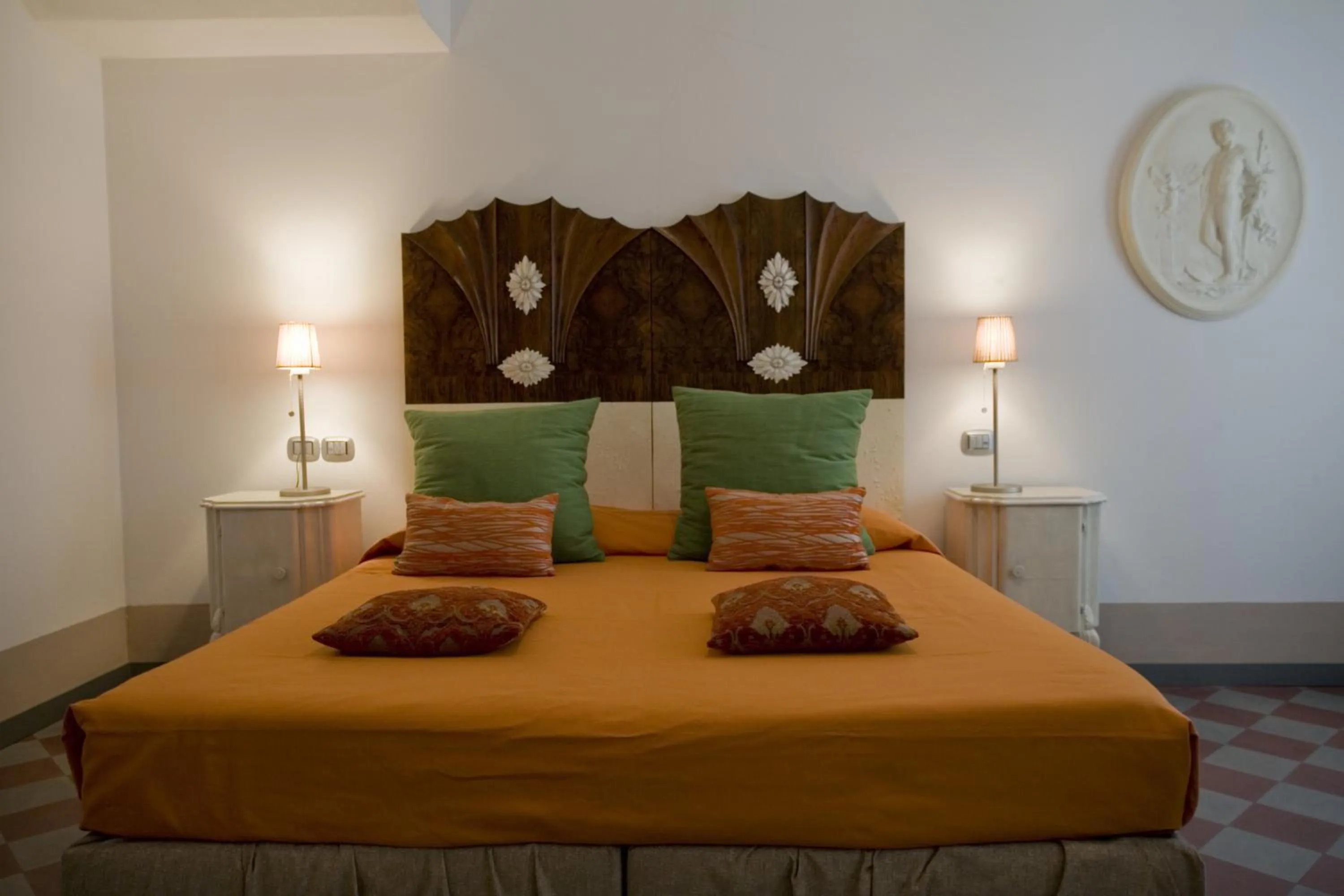 Bedroom, Bed in Art Hotel Al Fagiano