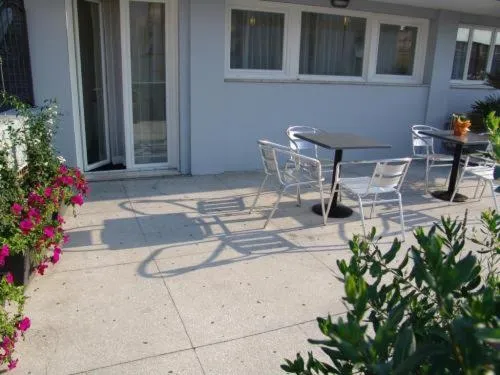 Patio in Hotel Milano