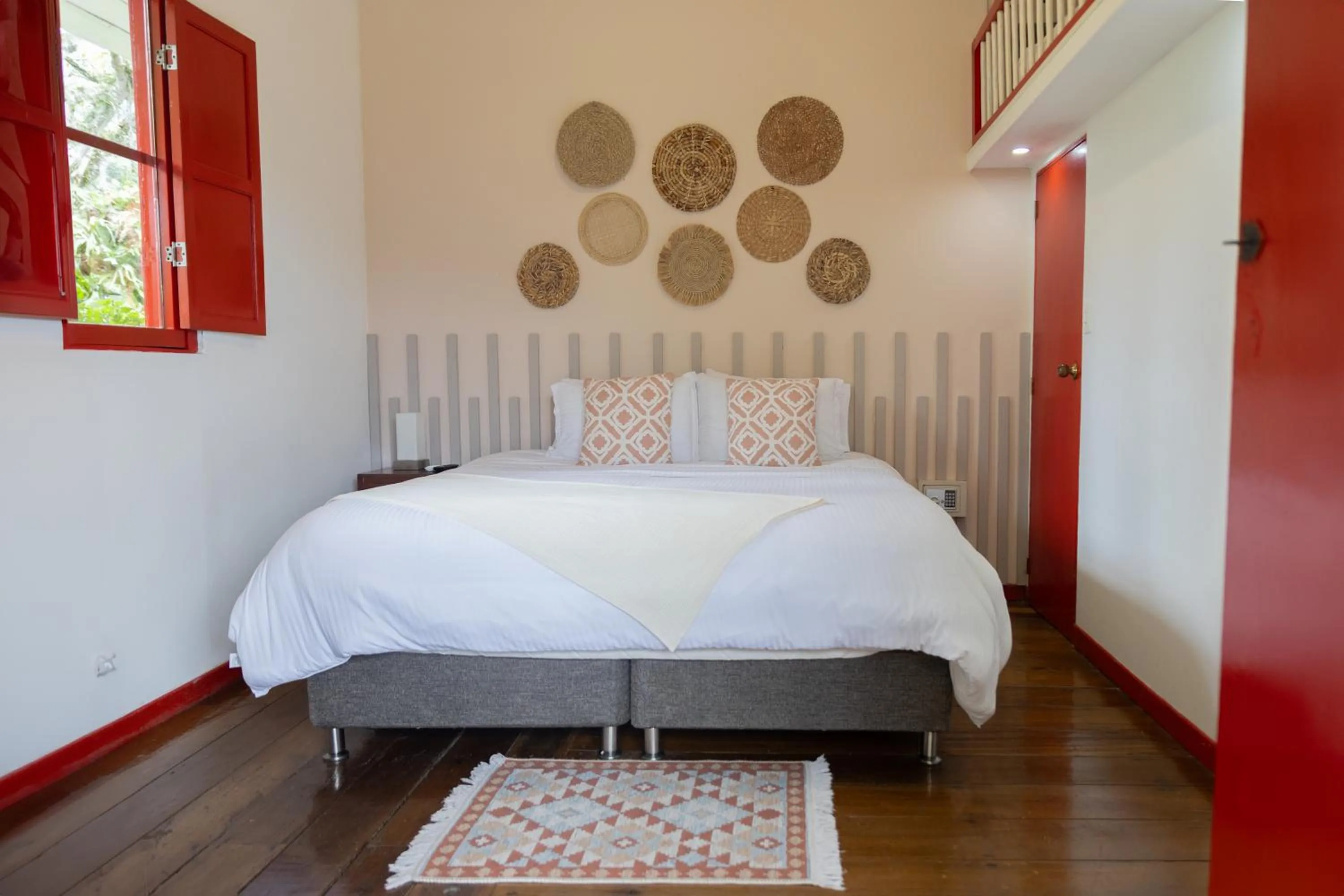 Bedroom, Bed in La Cabaña Ecohotel - Valle del Cocora