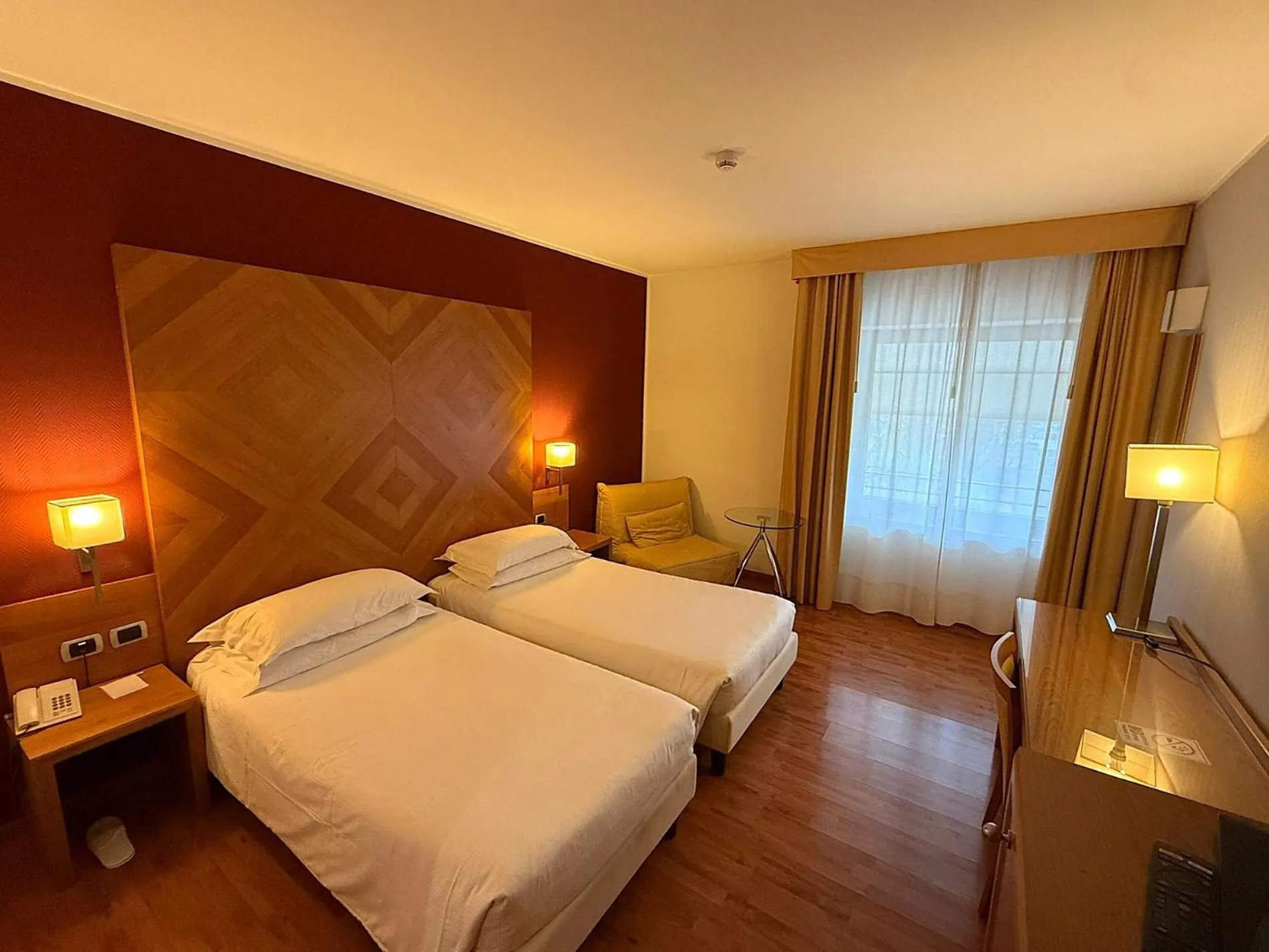 Bed in Hotel Pergola