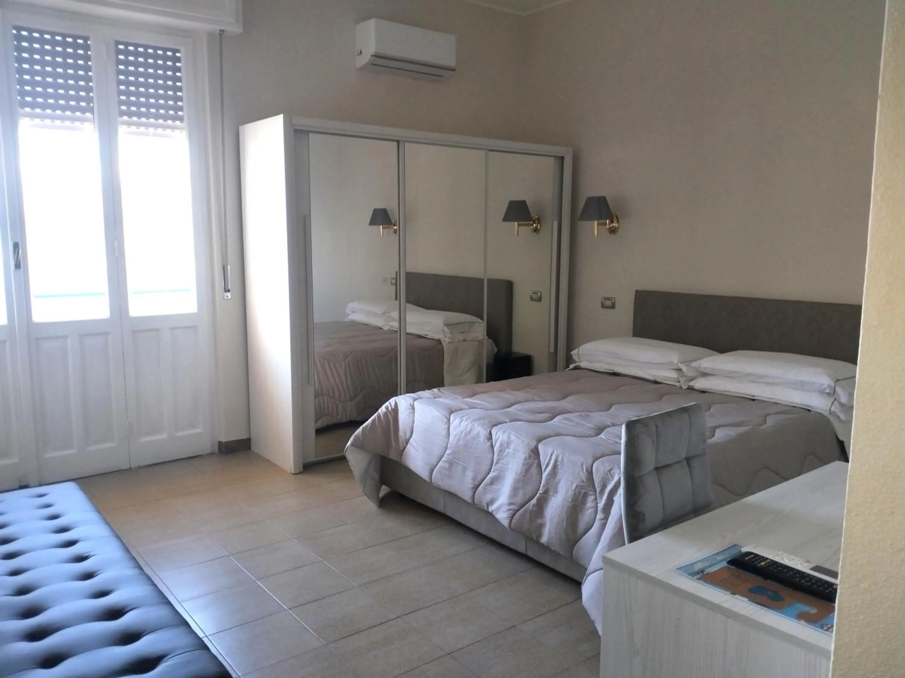 Bedroom, Bed in Hotel Calamosca