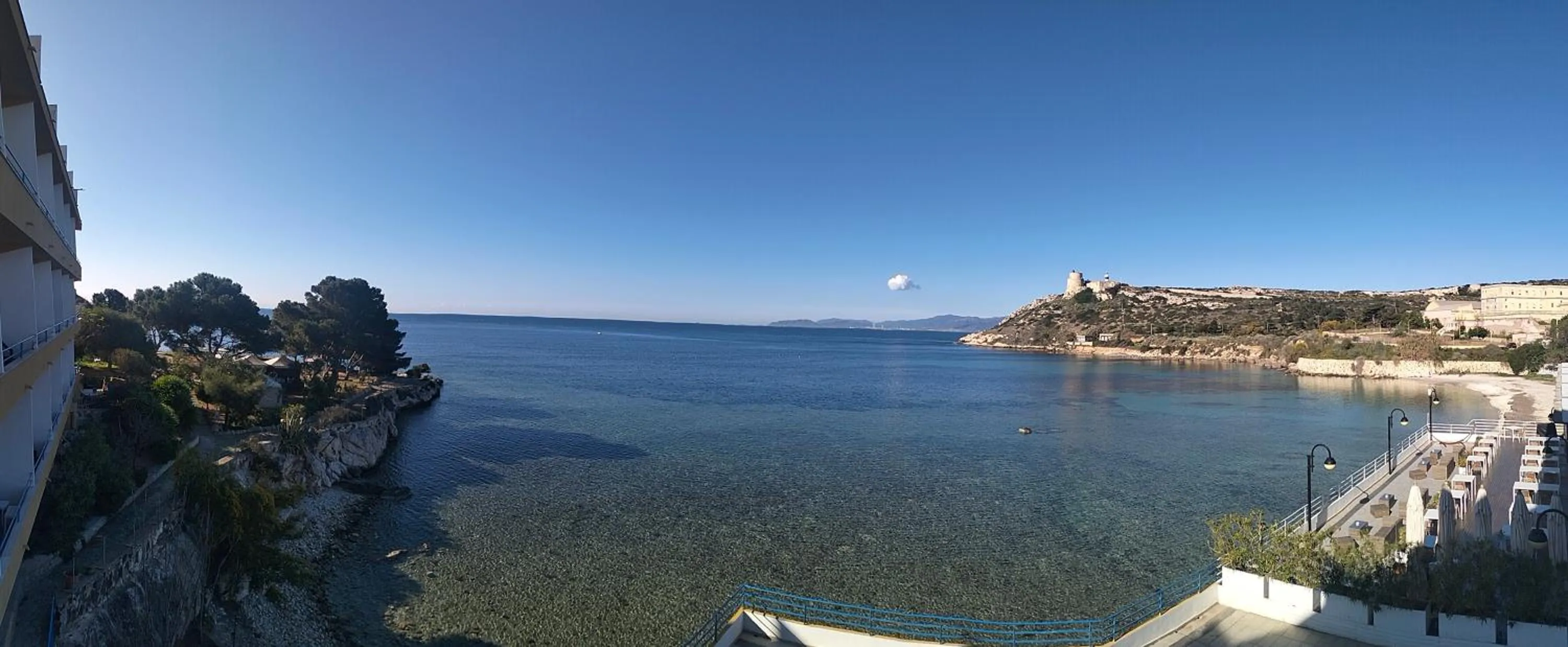 Sea view in Hotel Calamosca