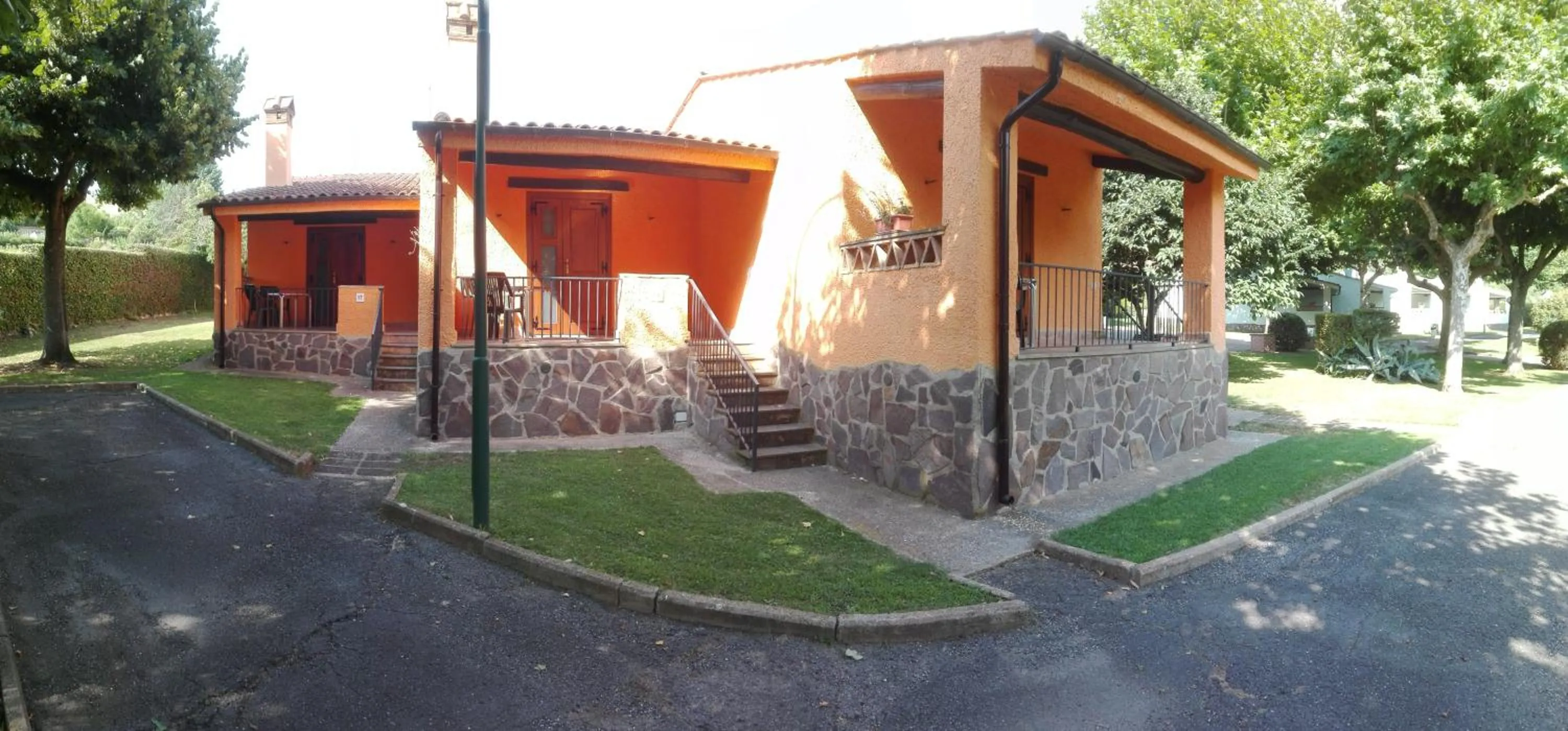 Garden view in Hotel Il Casale