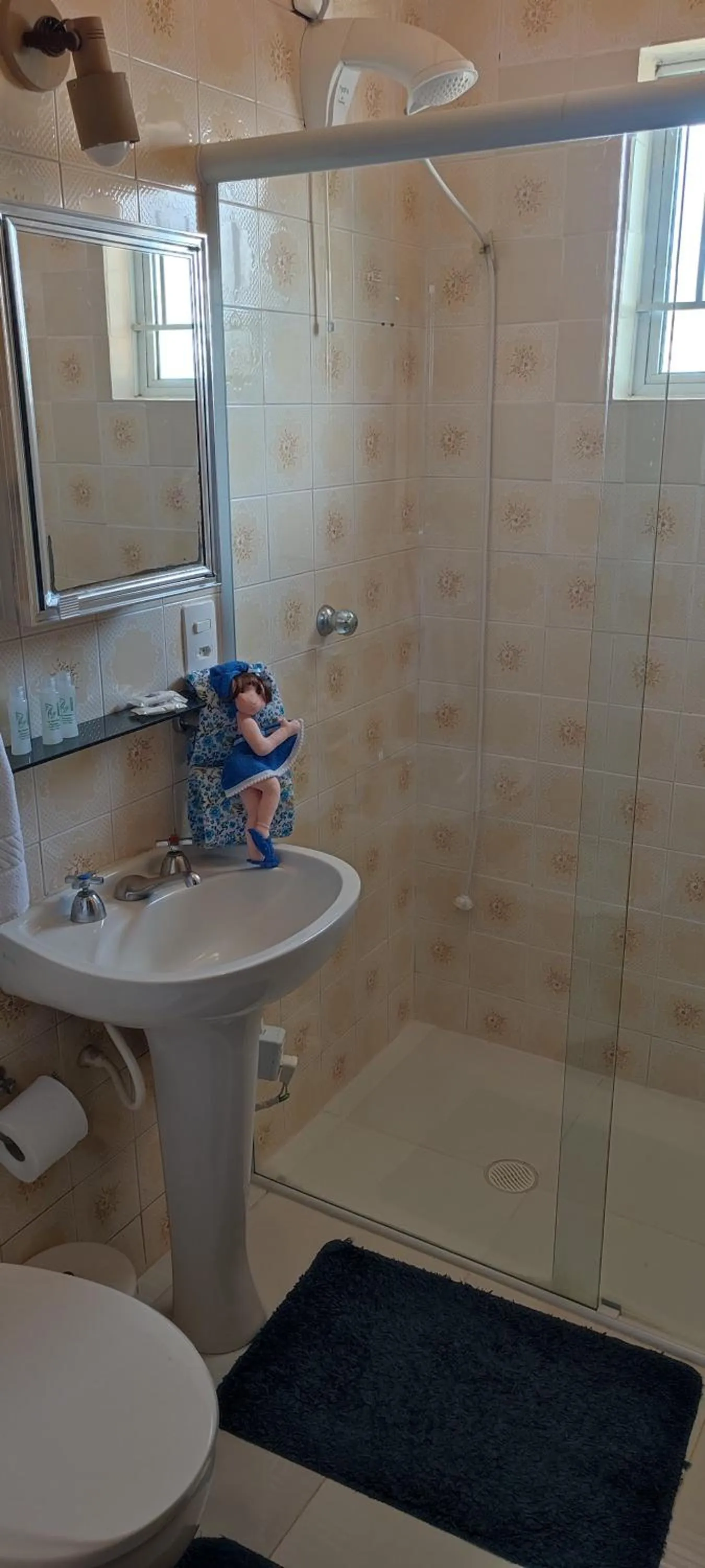 Shower in Casa anexa no Alto do Capivari