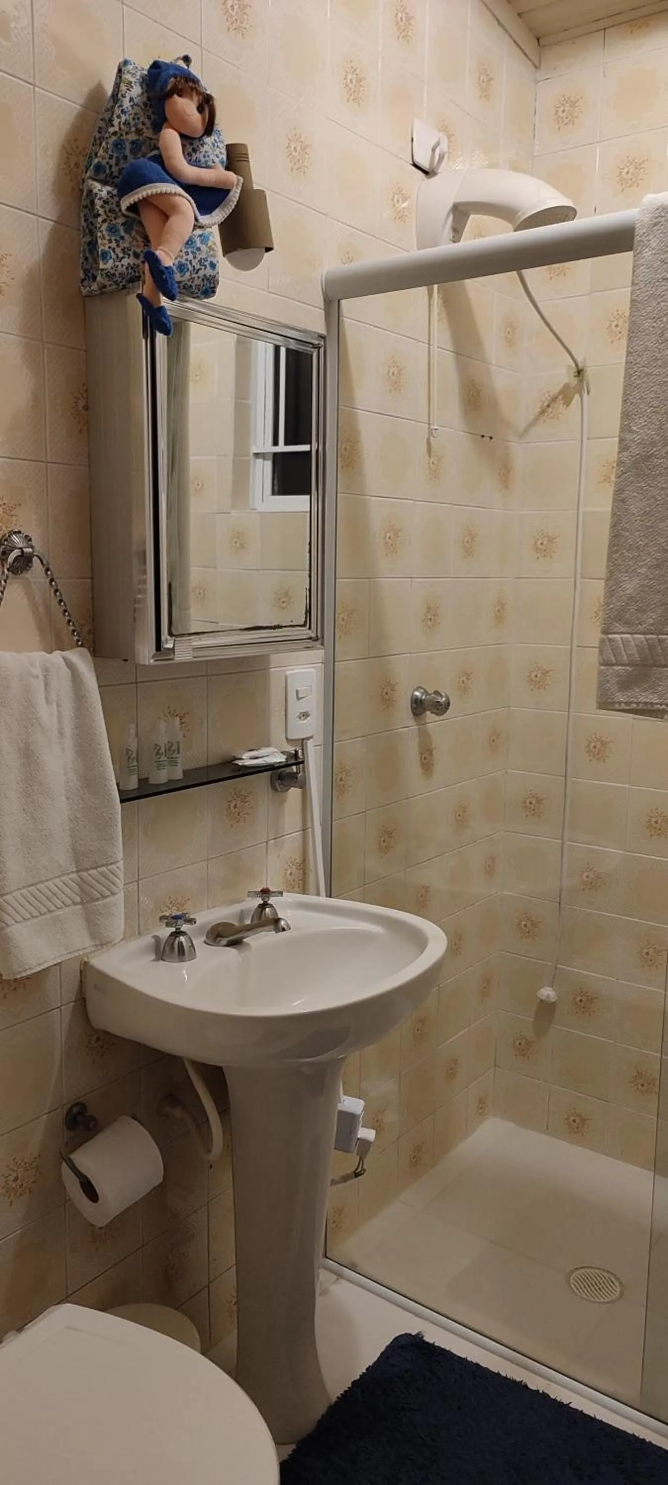 Shower in Casa anexa no Alto do Capivari