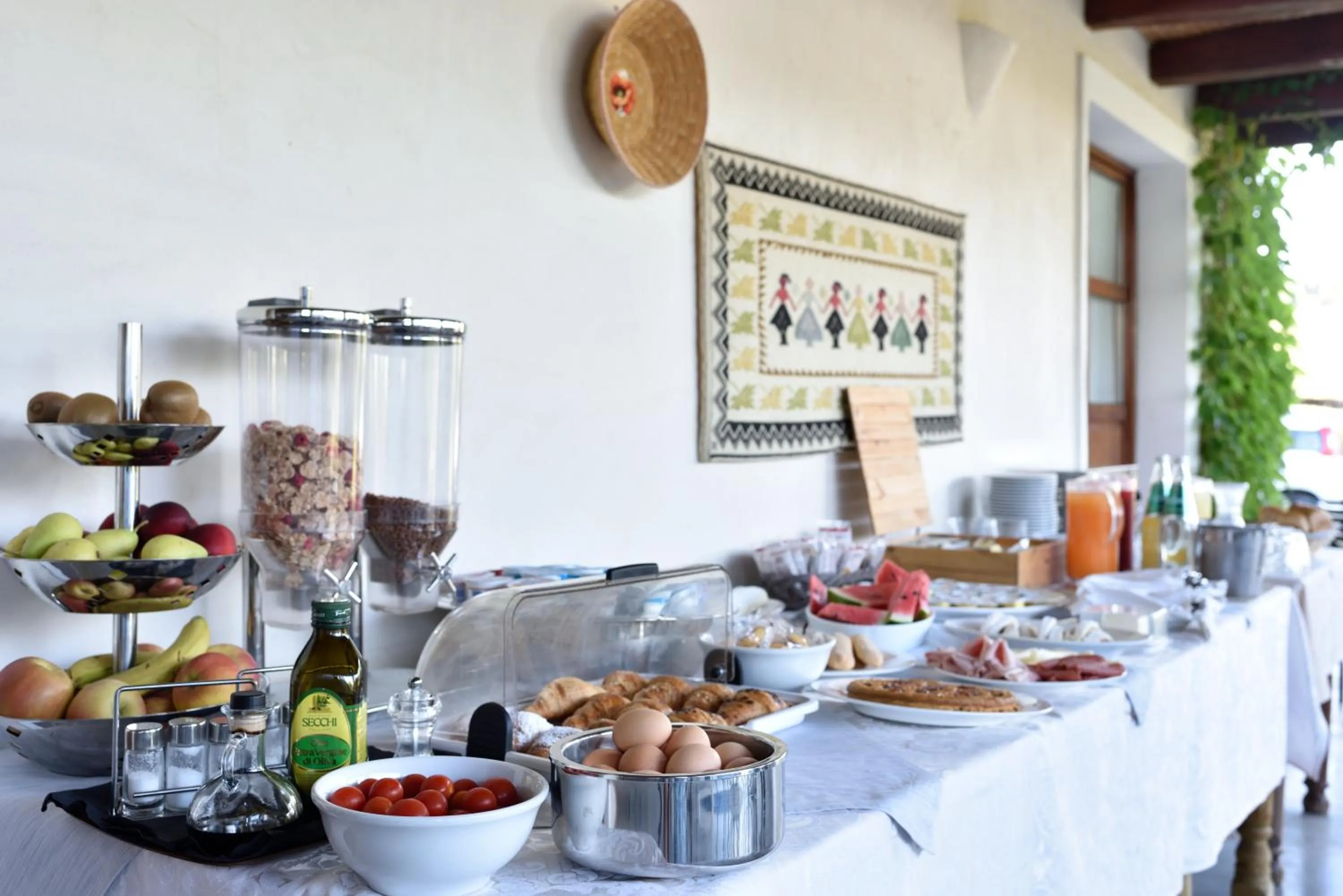 Patio in Hotel Abba & Murta