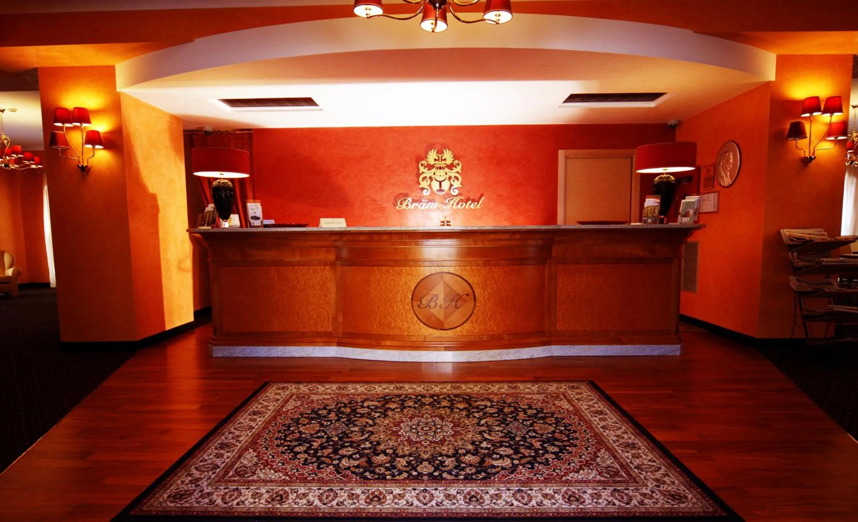 Lobby or reception in Bram Hotel