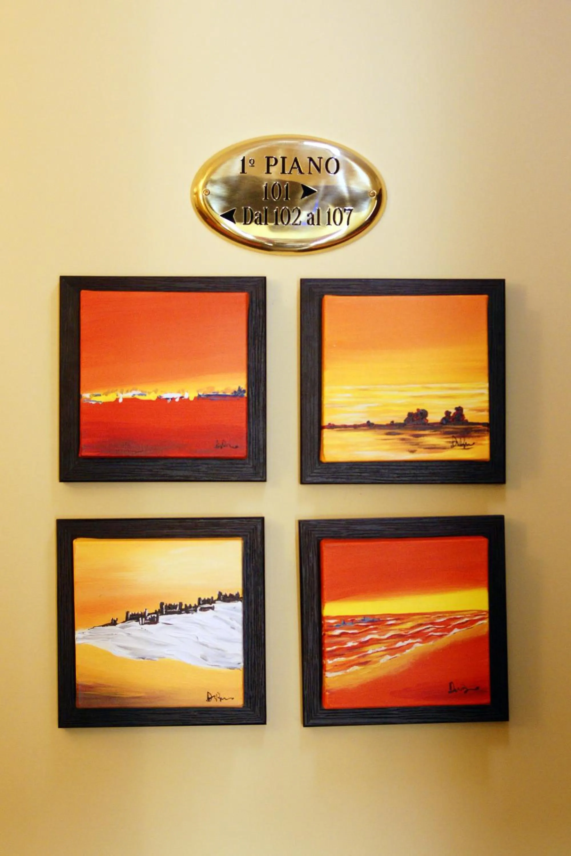 Decorative detail in Bram Hotel