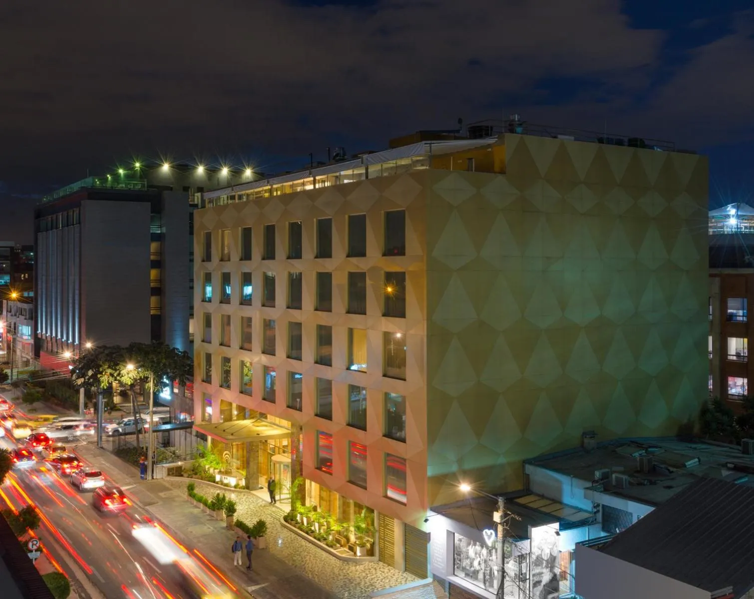 Facade/entrance in Hotel El Dorado Bogota