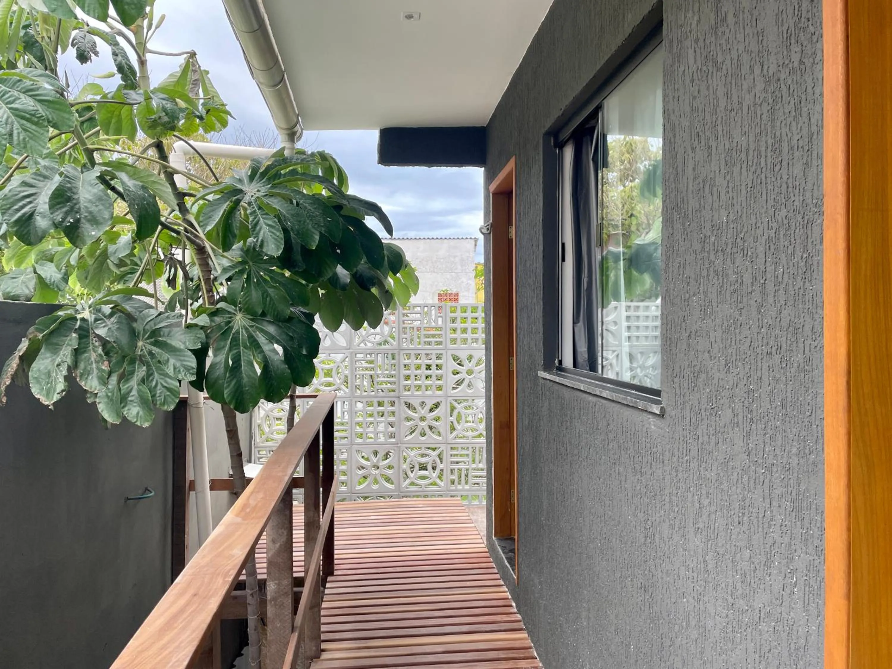 Balcony/Terrace in A Coroa Hostel & Pousada