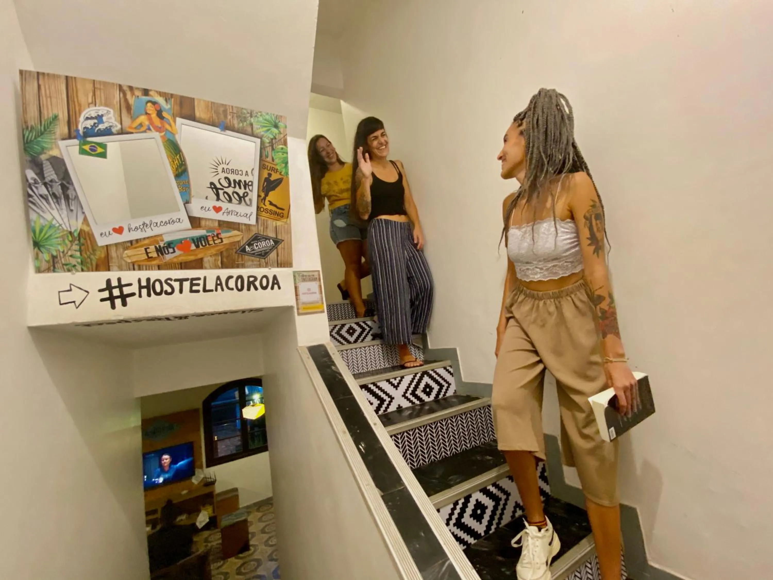 People in A Coroa Hostel & Pousada