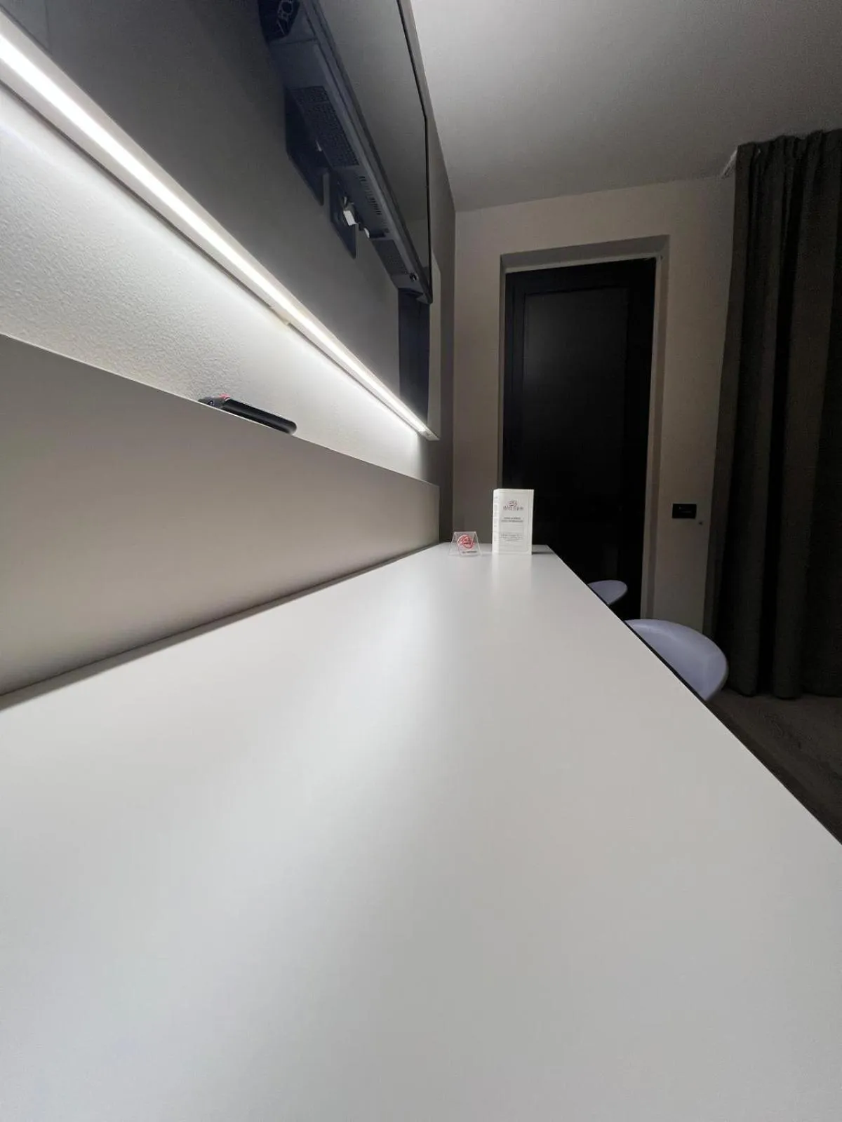 Bed in Hotel Motel Europa