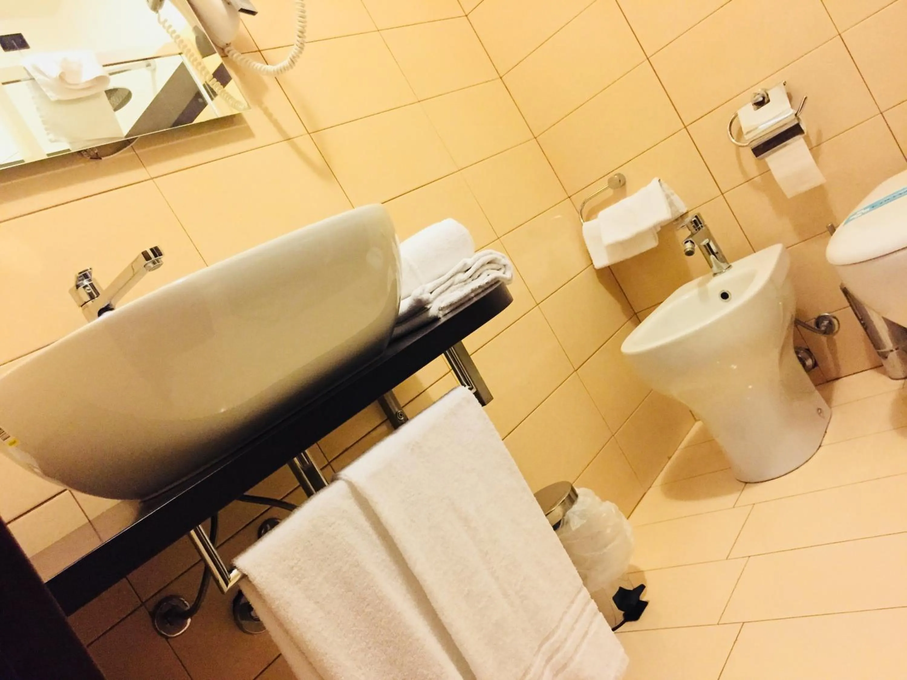 Bathroom in Hotel Motel Europa