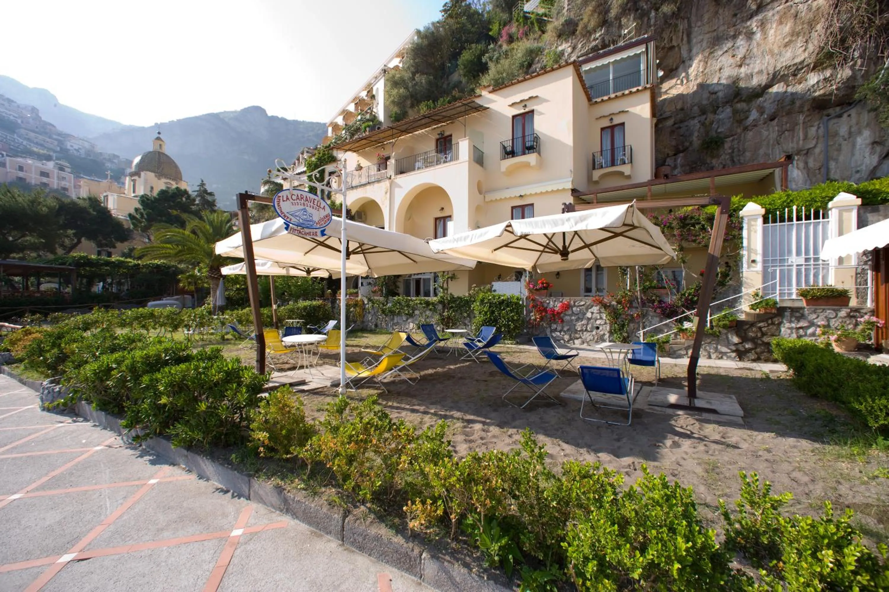 Facade/entrance in La Caravella di Positano - Relais, Beach & Residences