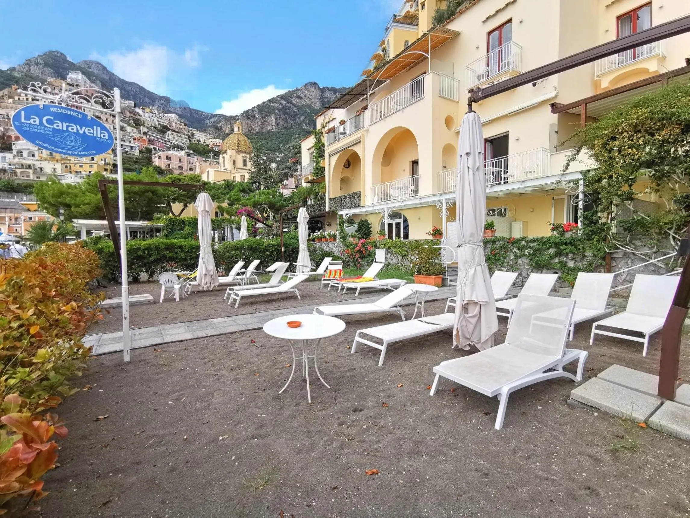 Facade/entrance in La Caravella di Positano - Relais, Beach & Residences