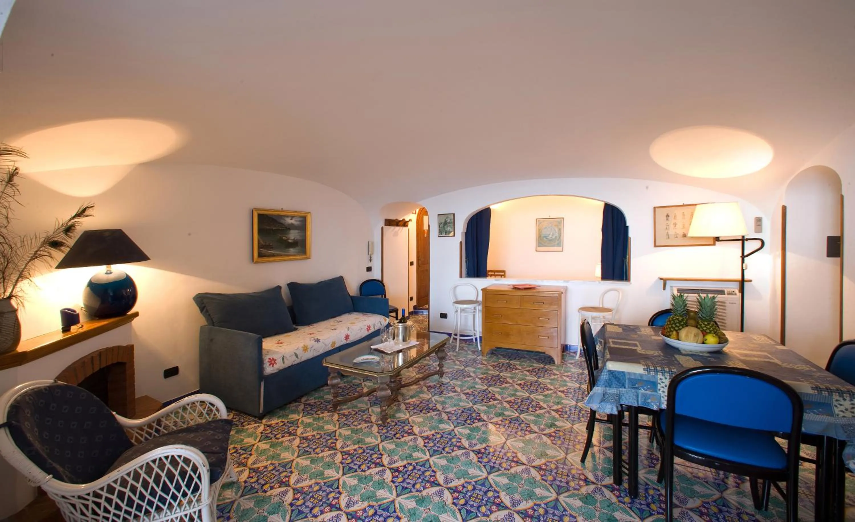 Decorative detail in La Caravella di Positano - Relais, Beach & Residences