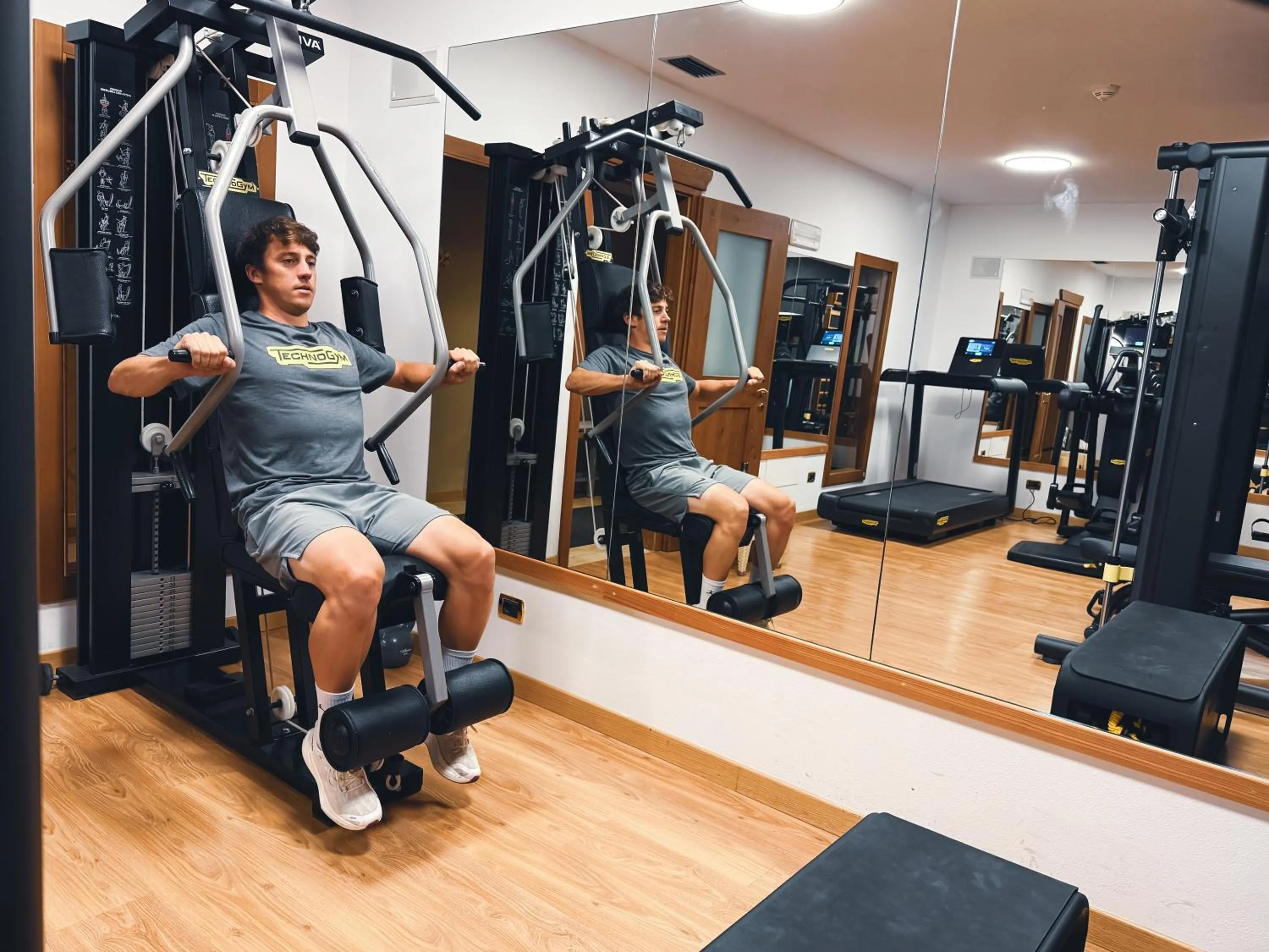 Fitness centre/facilities in Cerana Relax Hotel
