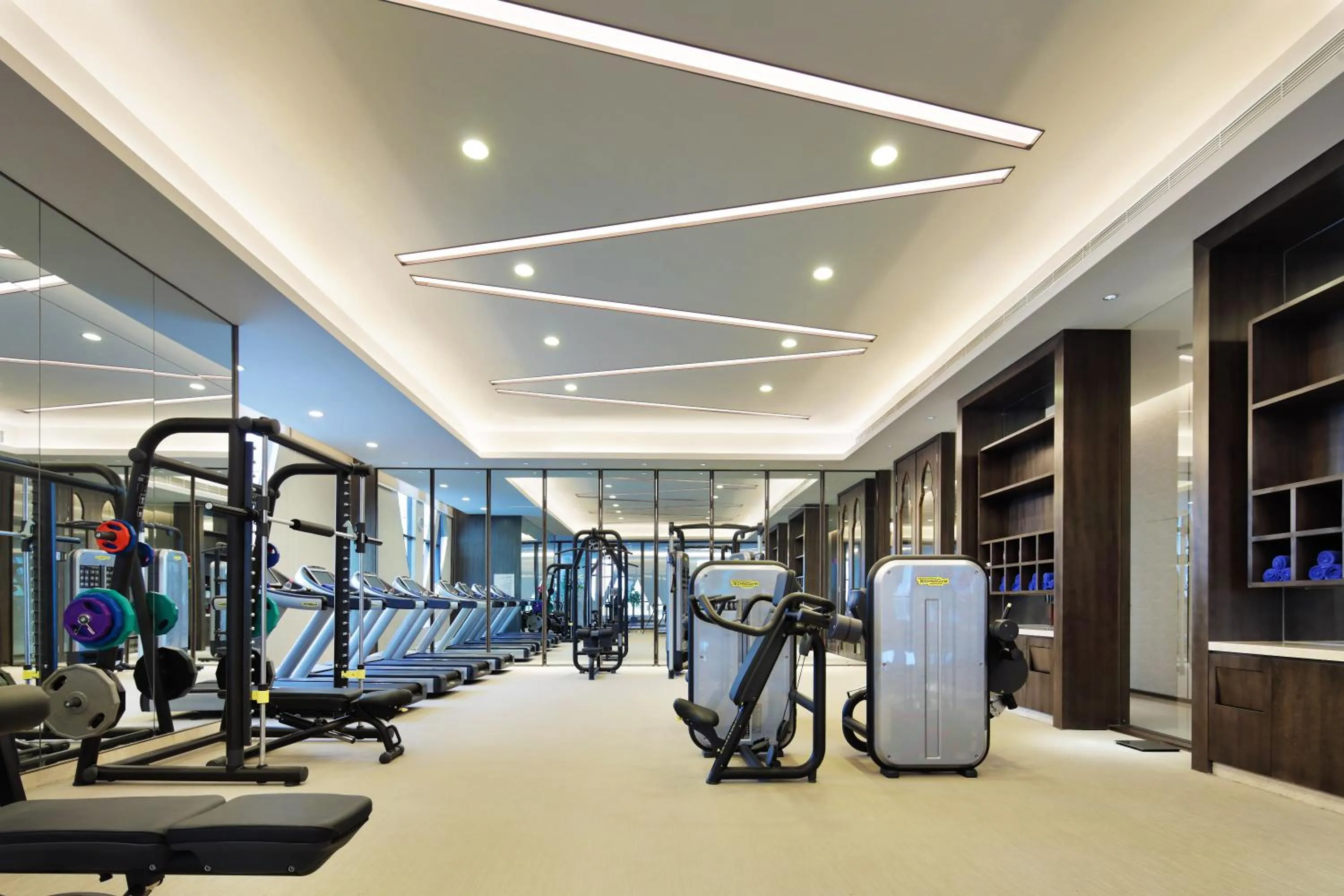 Fitness centre/facilities in Wanda Vista Hotel Urumqi