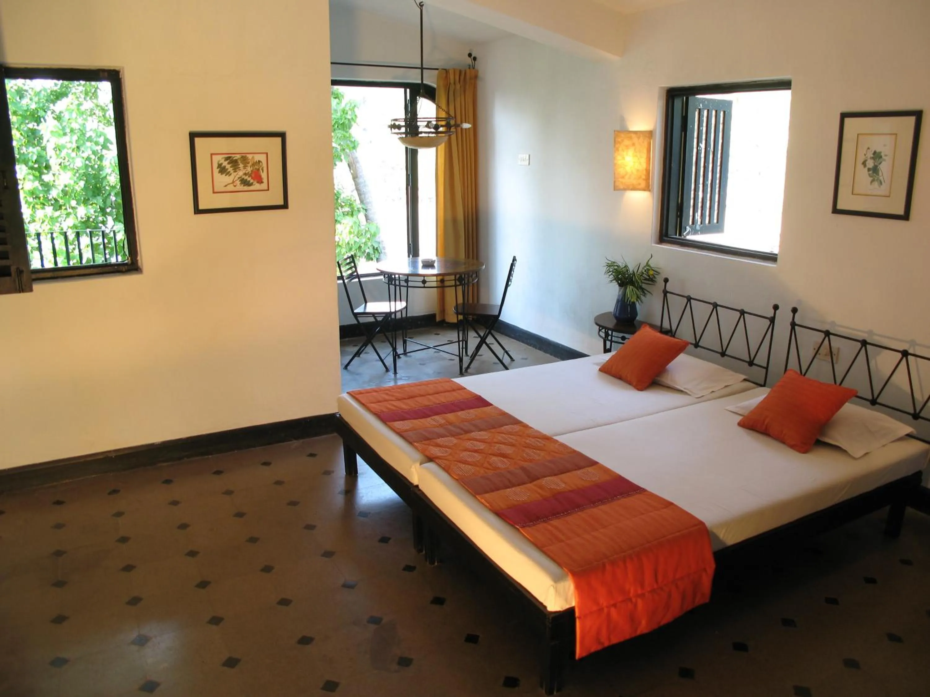 Pool view, Bed in O Pescador an Indy Resort