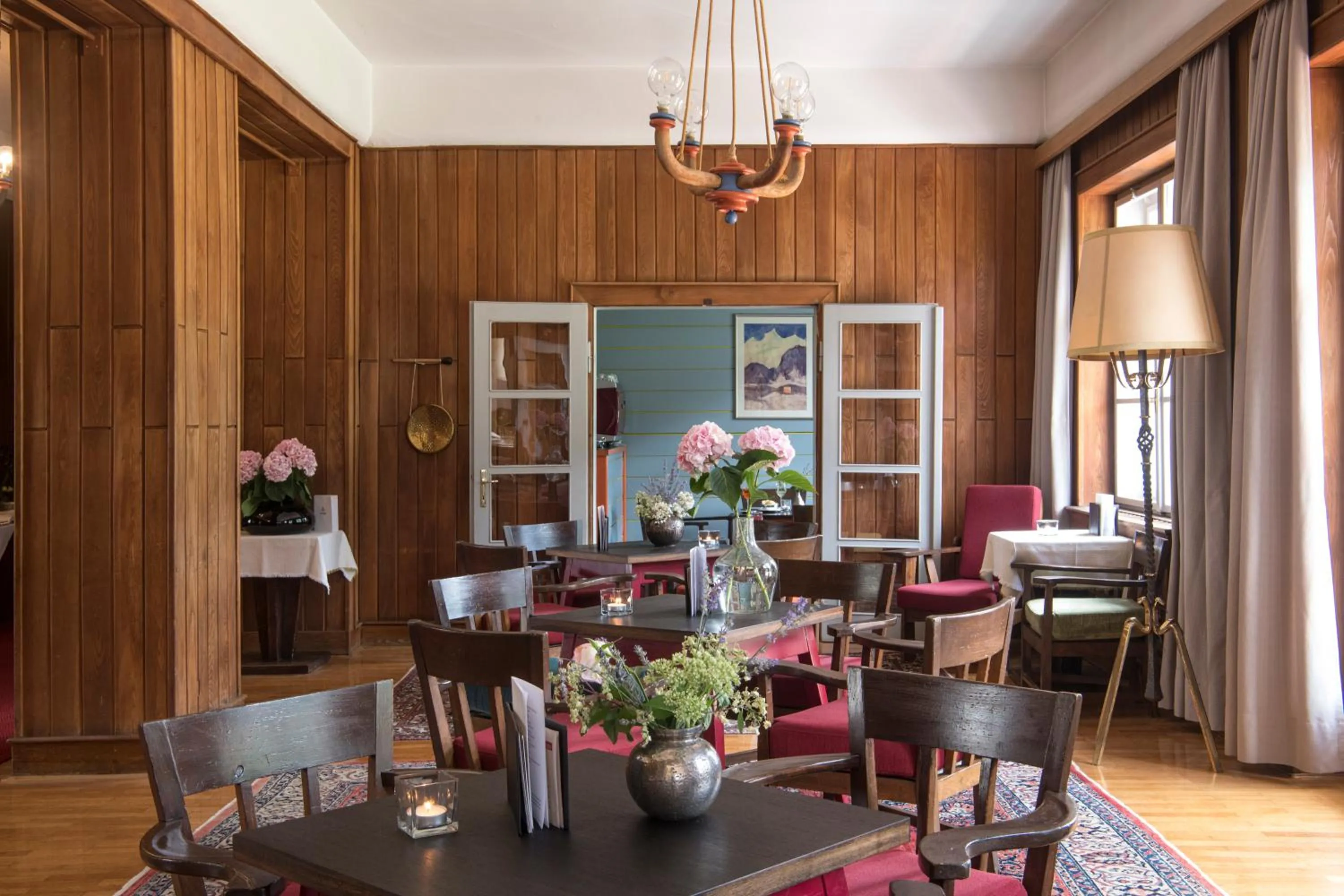 Lobby or reception in Hotel Tre Cime Sesto - Sexten