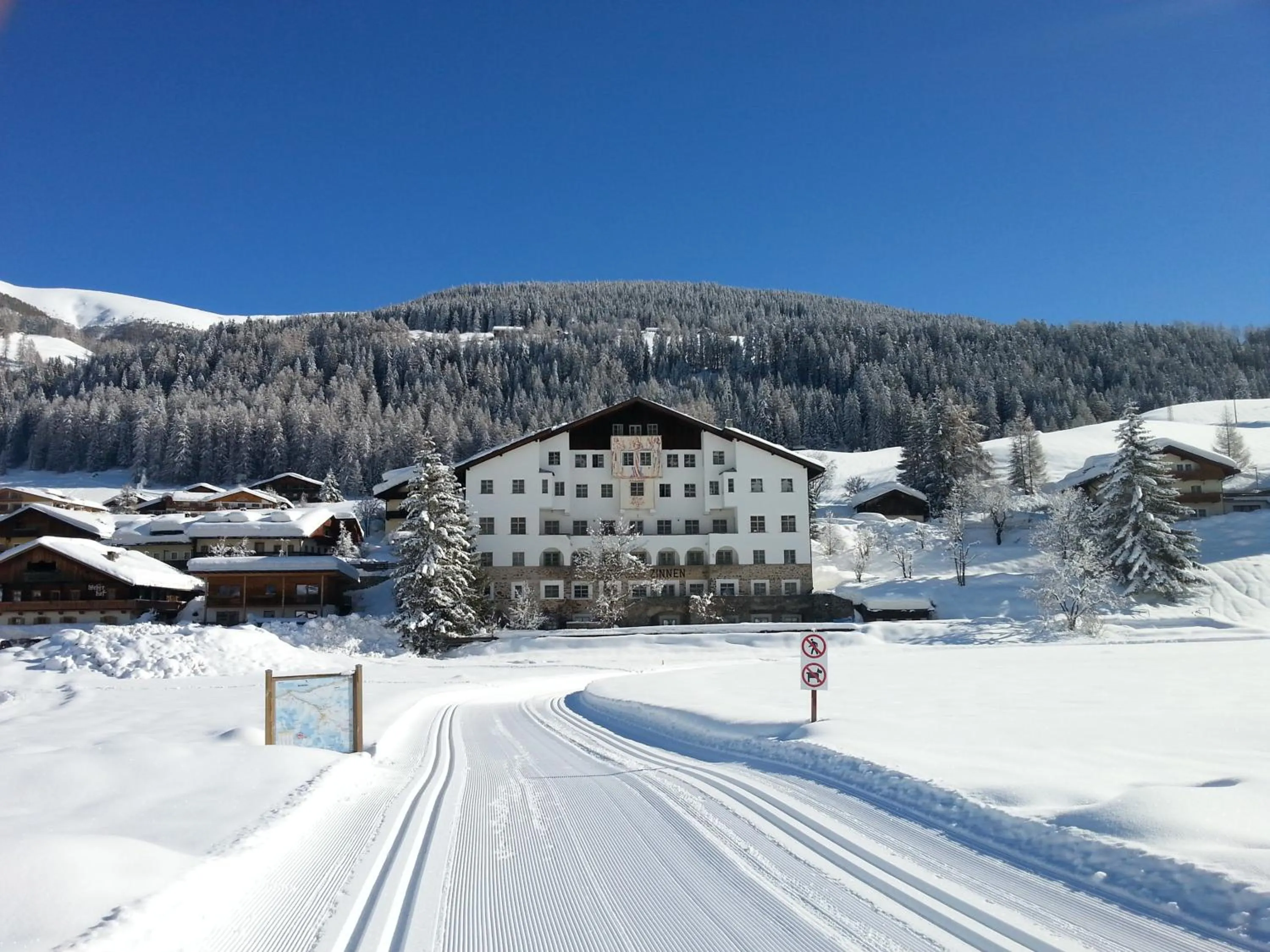 Property building in Hotel Tre Cime Sesto - Sexten
