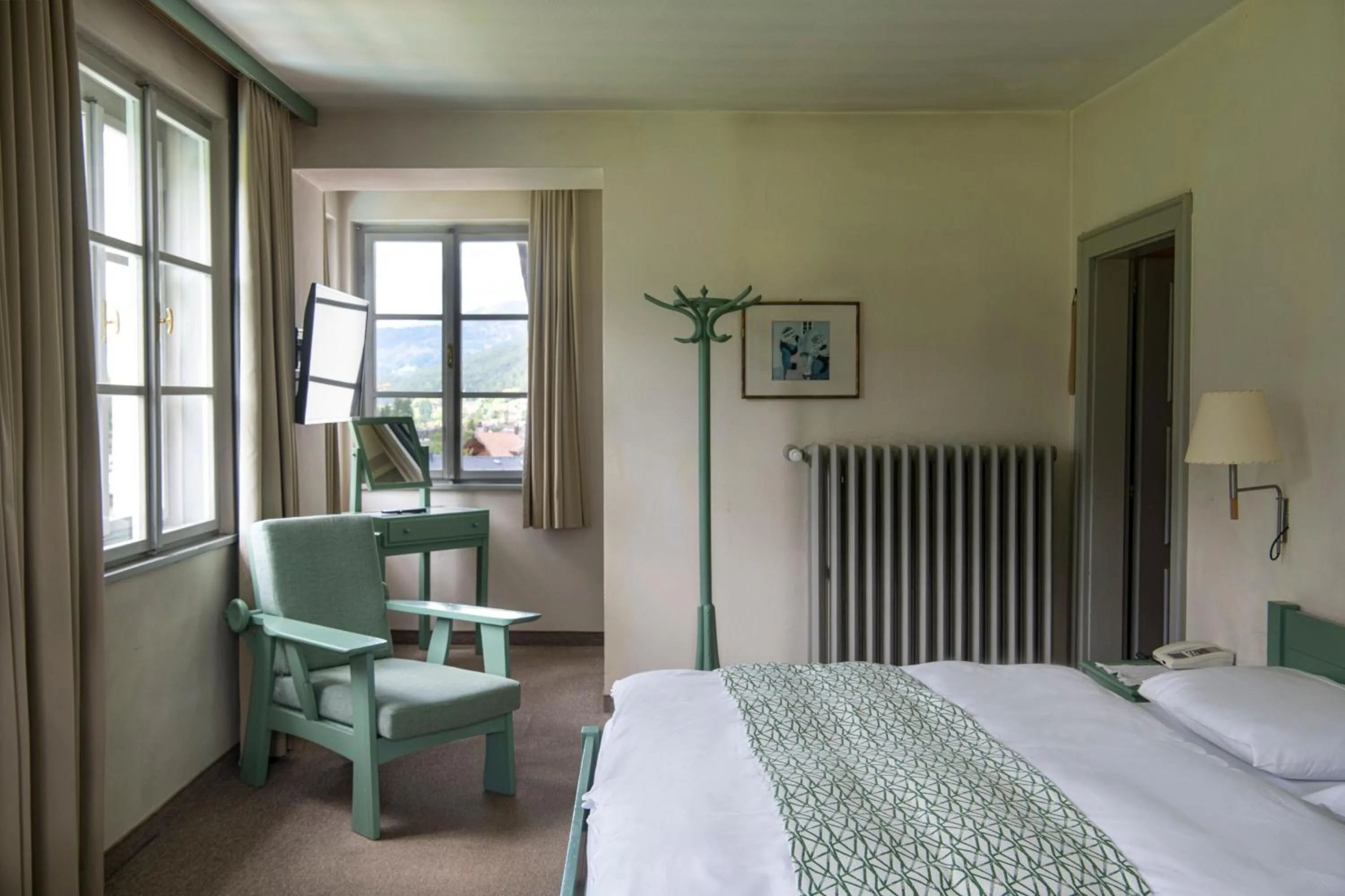 Bedroom, Bed in Hotel Tre Cime Sesto - Sexten
